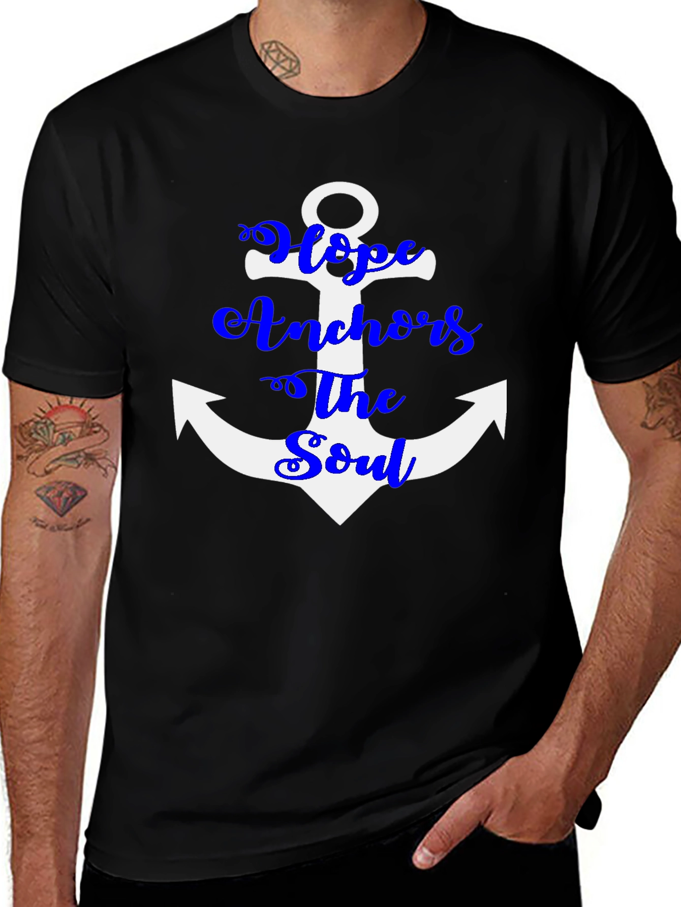Variant 25 of Hope Anchors The Soul Graphic T-Shirt