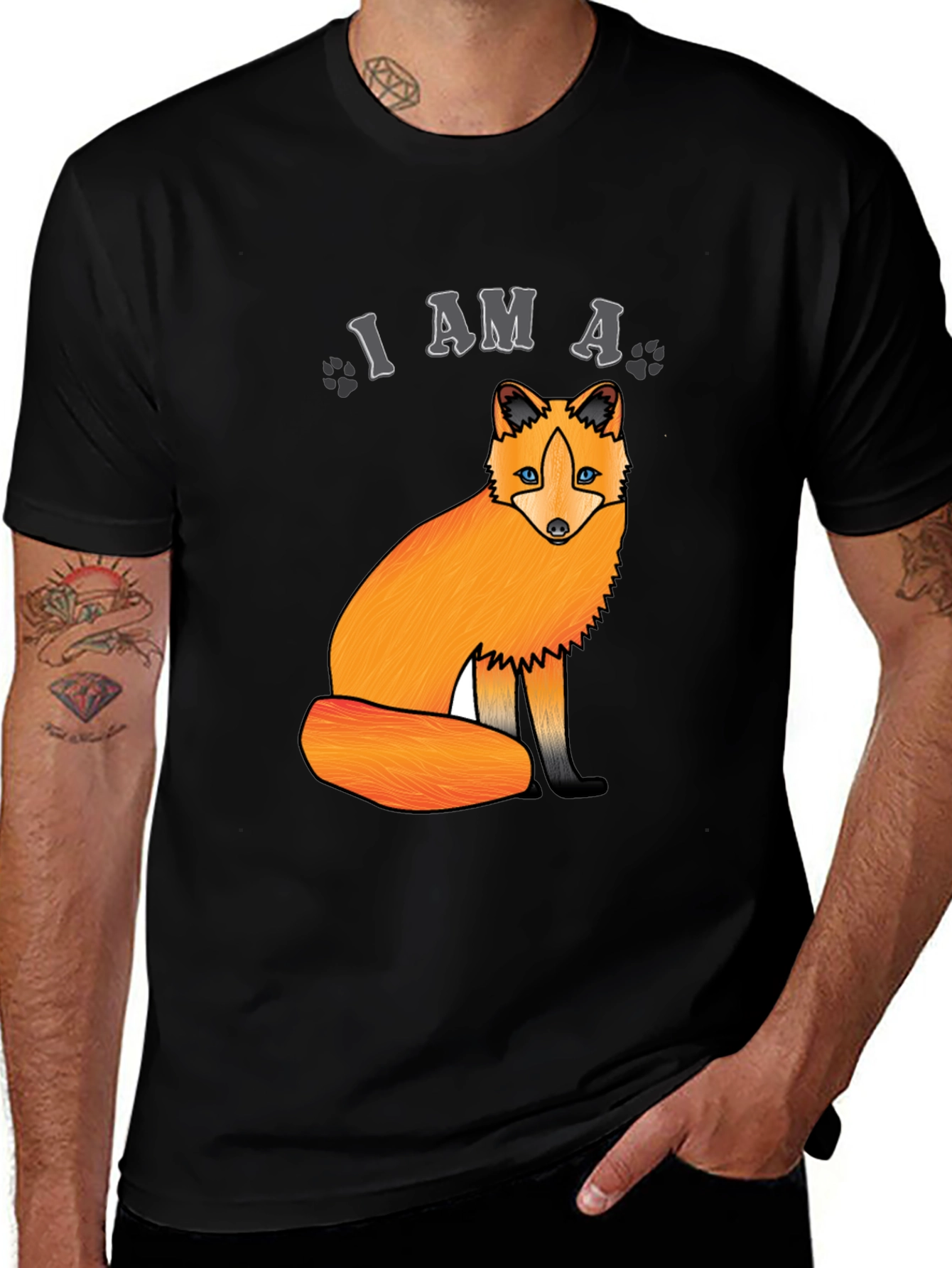 Variant 14 of I am a Fox T-Shirt - Graphic Tee