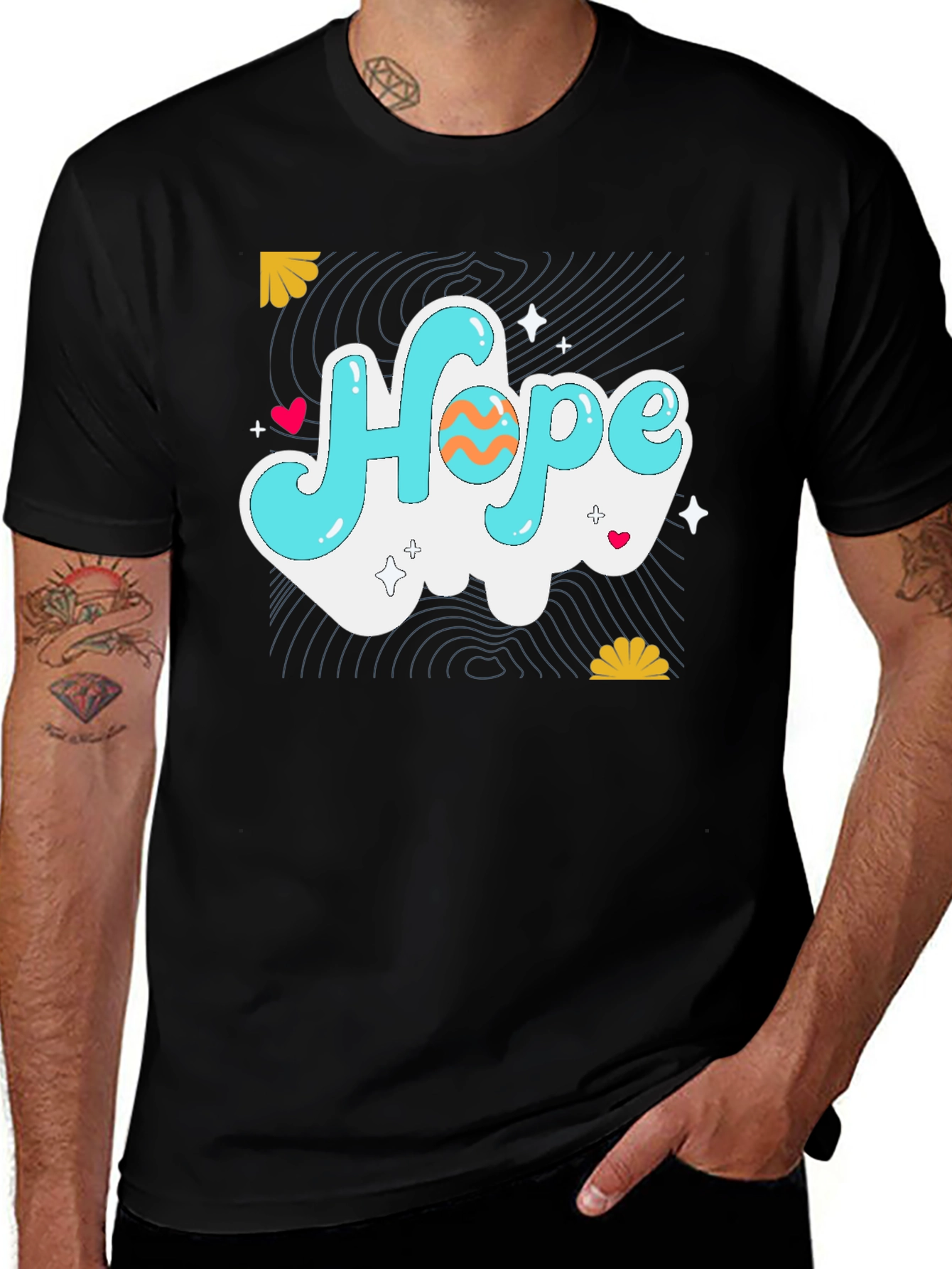 Variant 13 of Hope Graphic Print T-Shirt