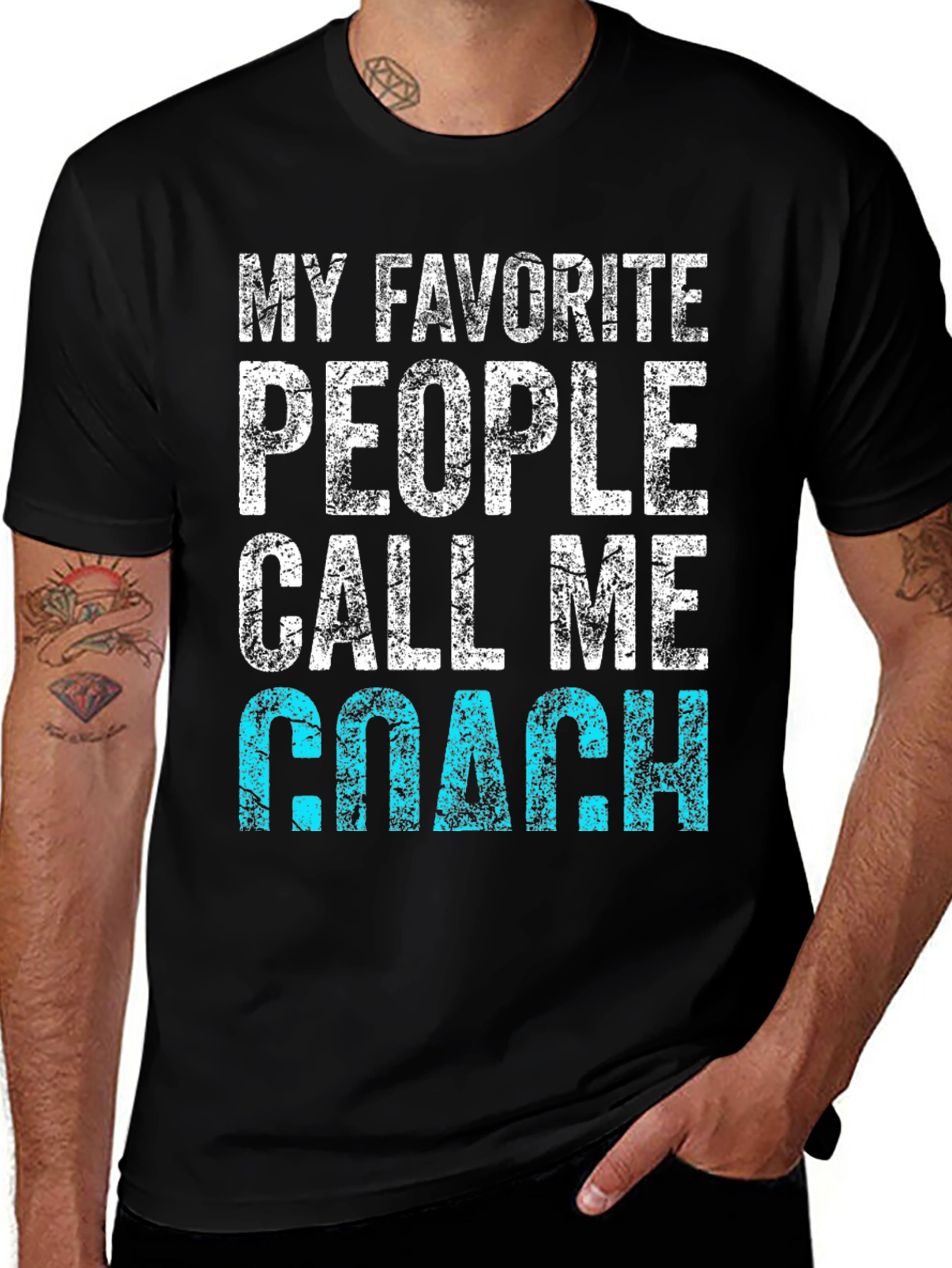 Variant 6 of My Favorite People Call Me Coach T-Shirt
