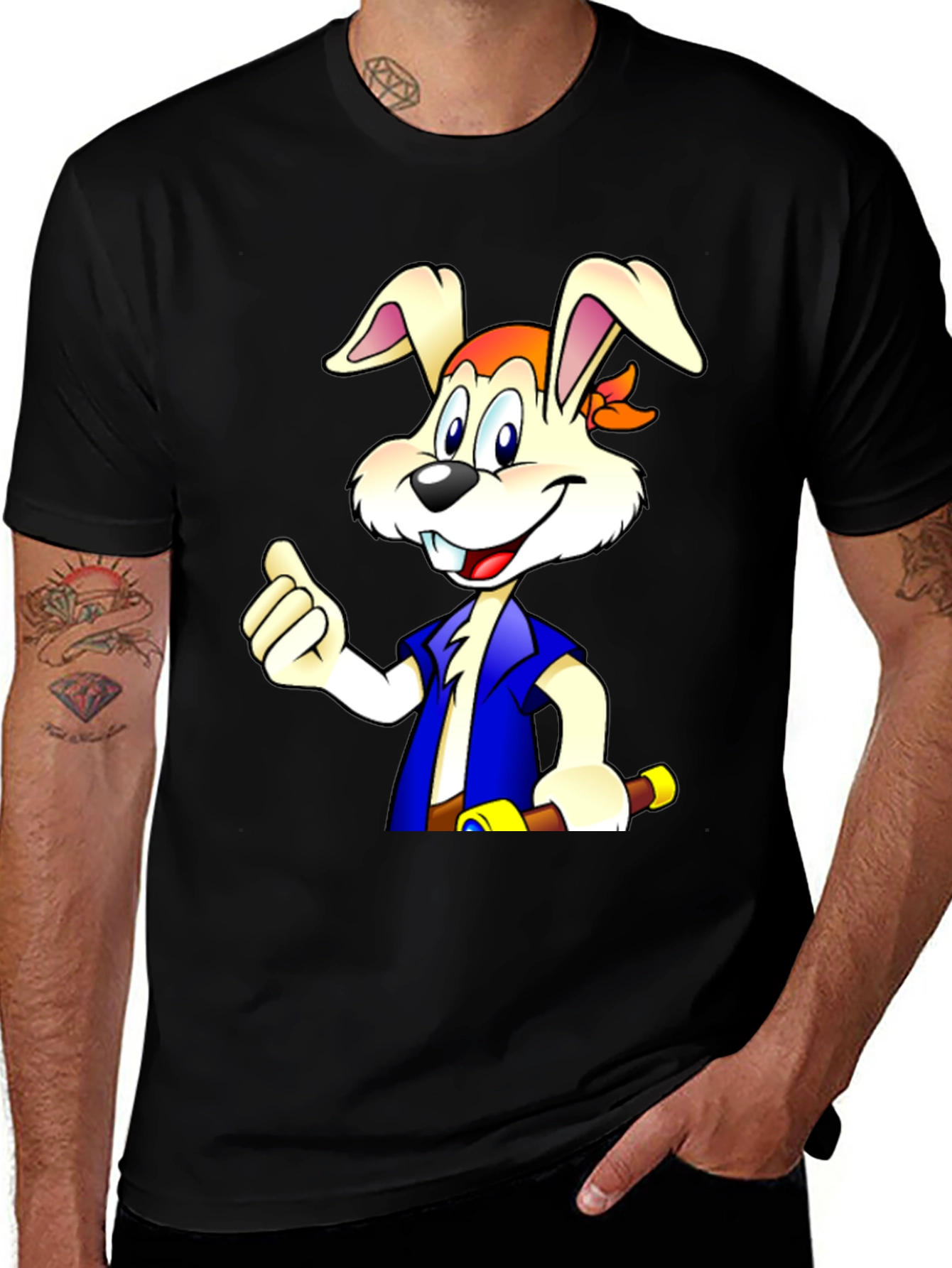 Variant 24 of Cartoon Rabbit Pirate T-Shirt