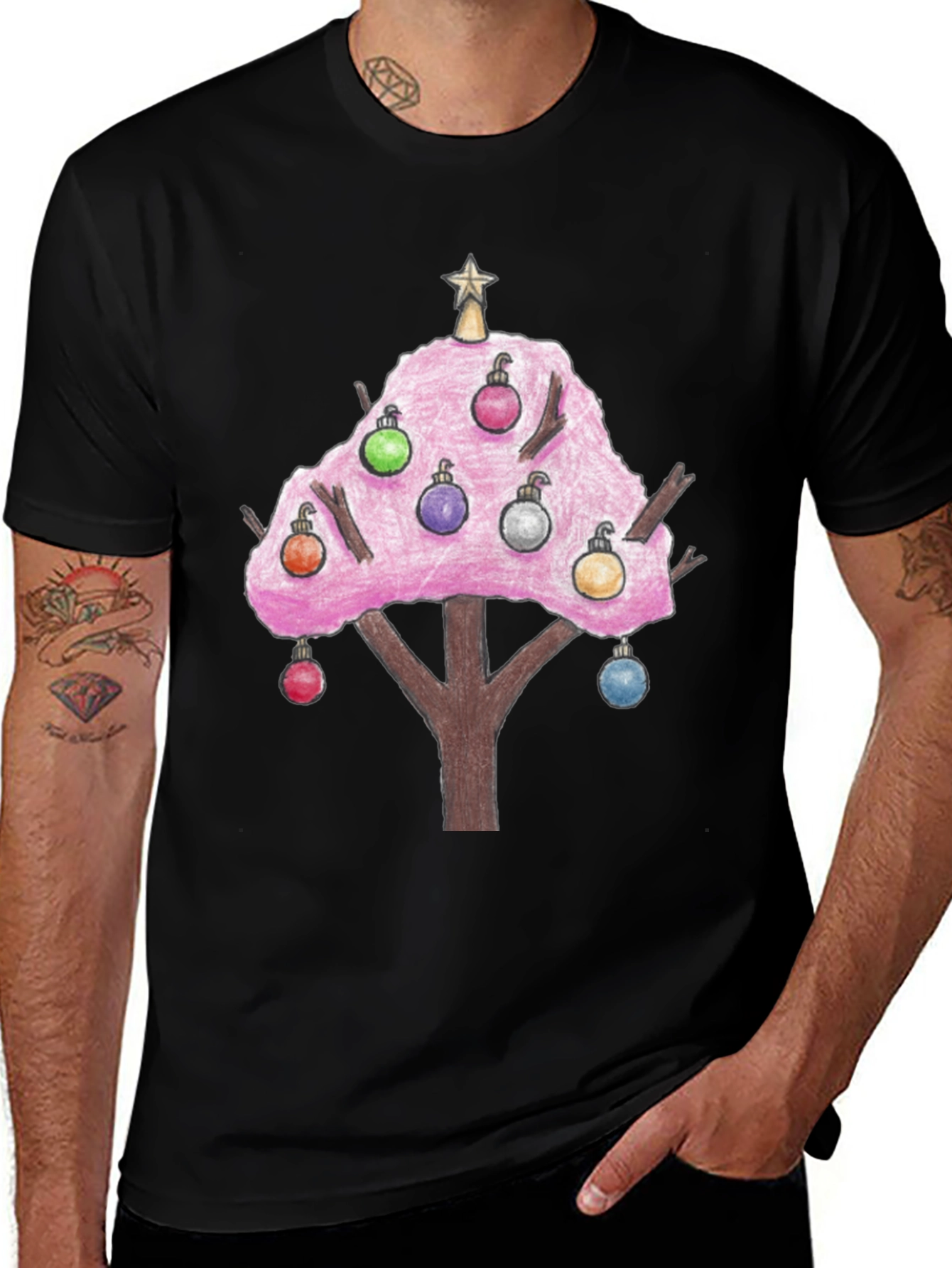 Variant 13 of Festive Tree T-Shirt