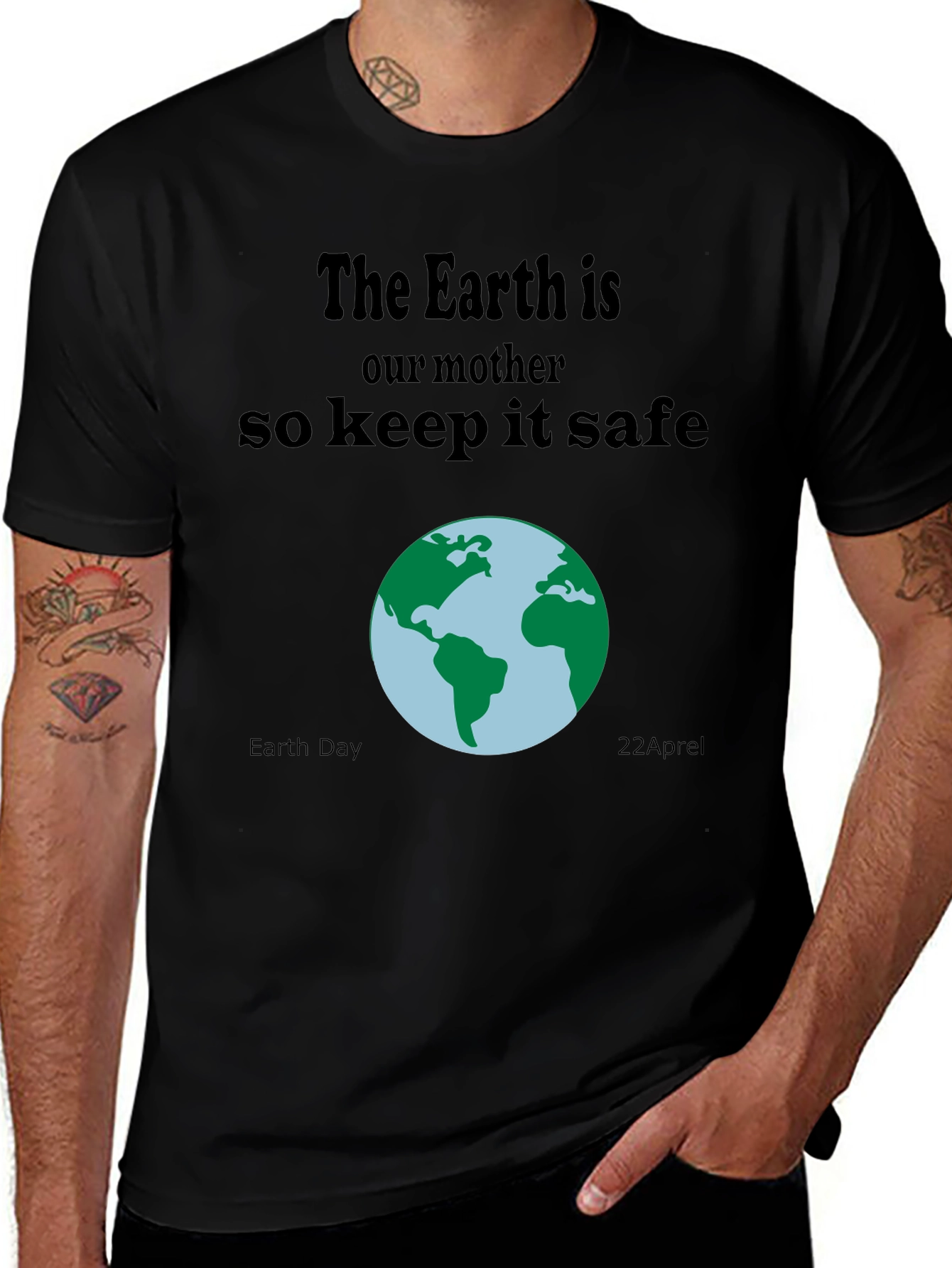 Earth Day T-Shirt: Keep Earth Safe
