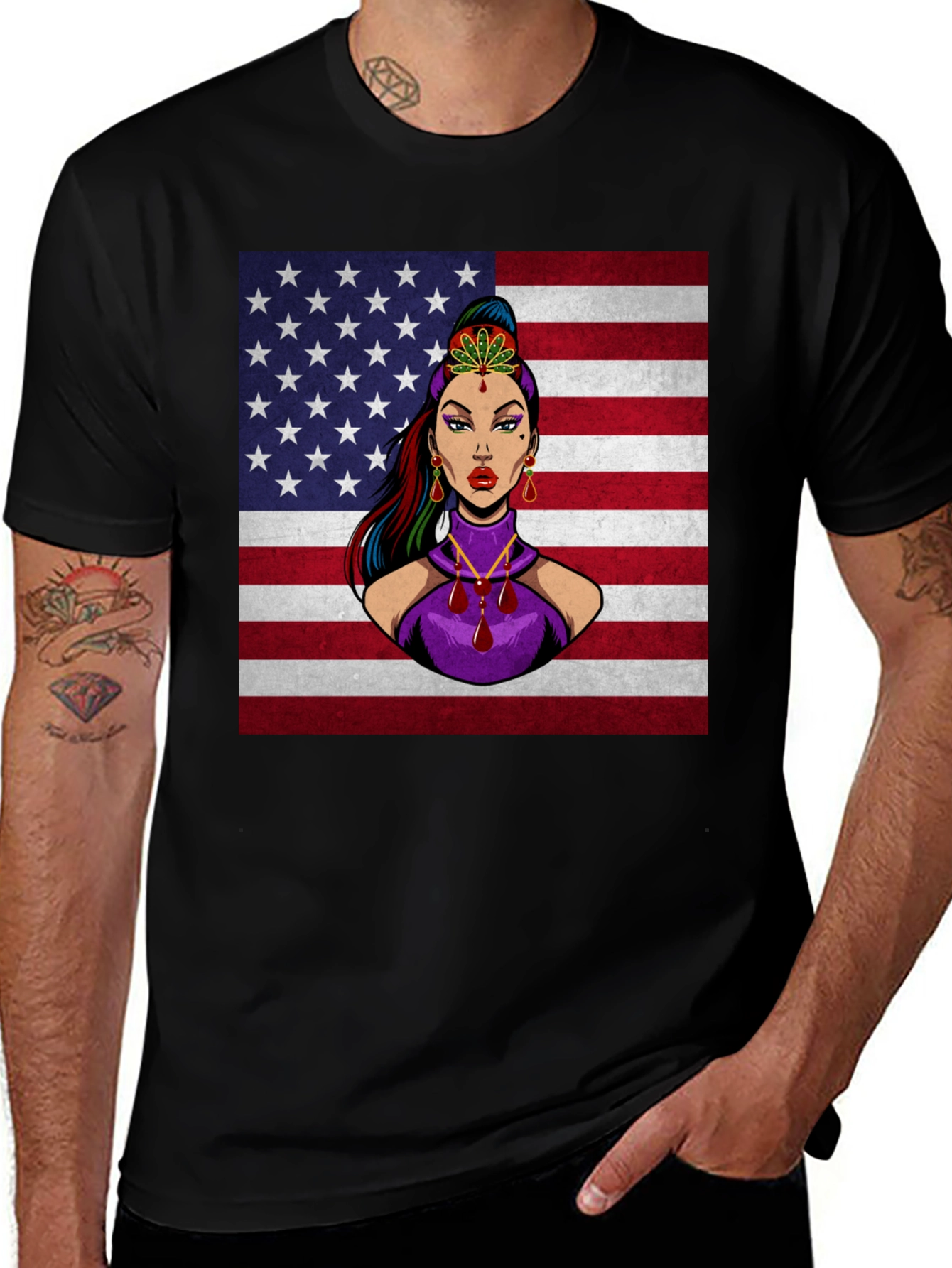 Variant 3 of American Pride Graphic Tee