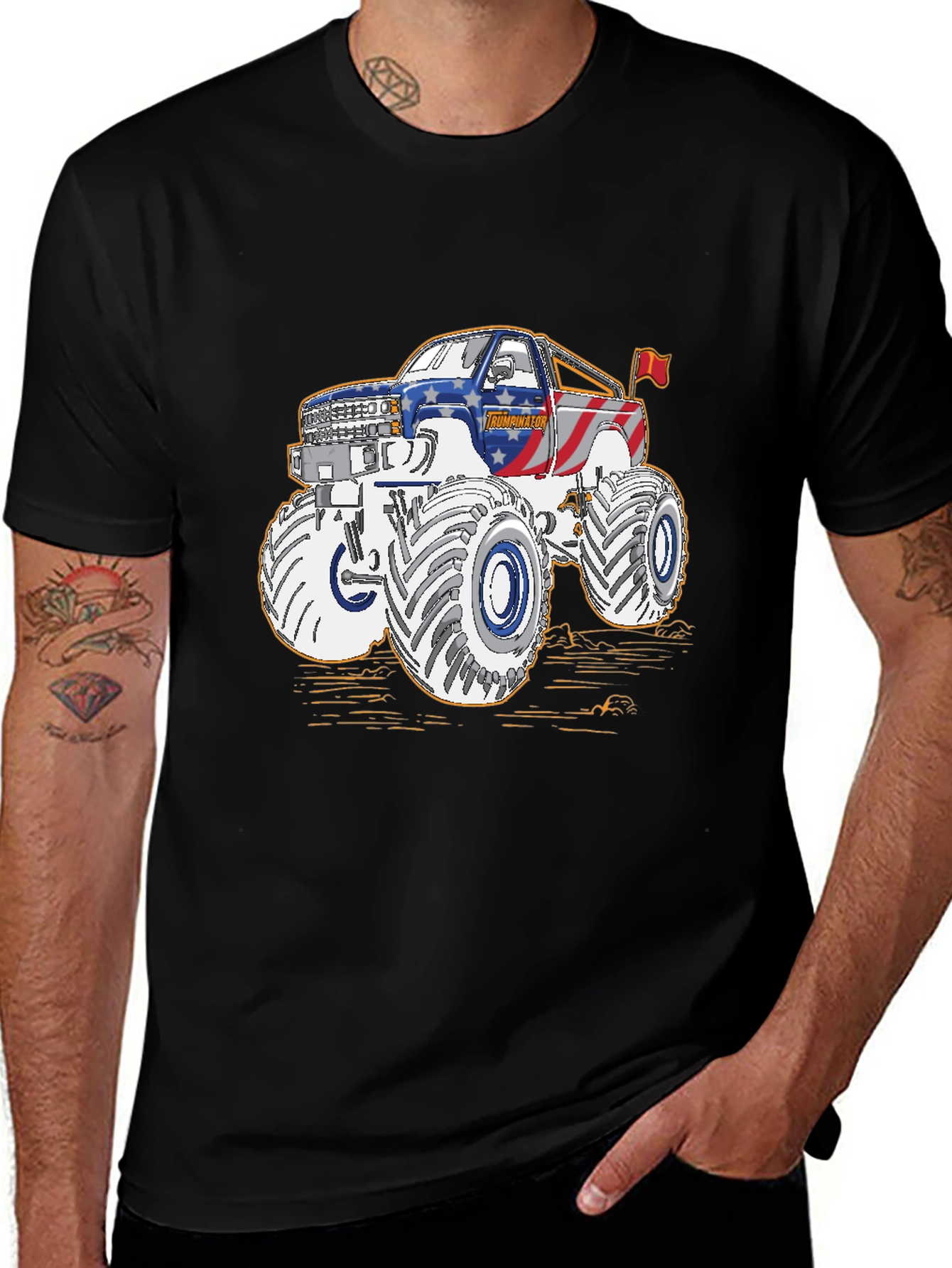 Variant 7 of Monster Truck Graphic Tee