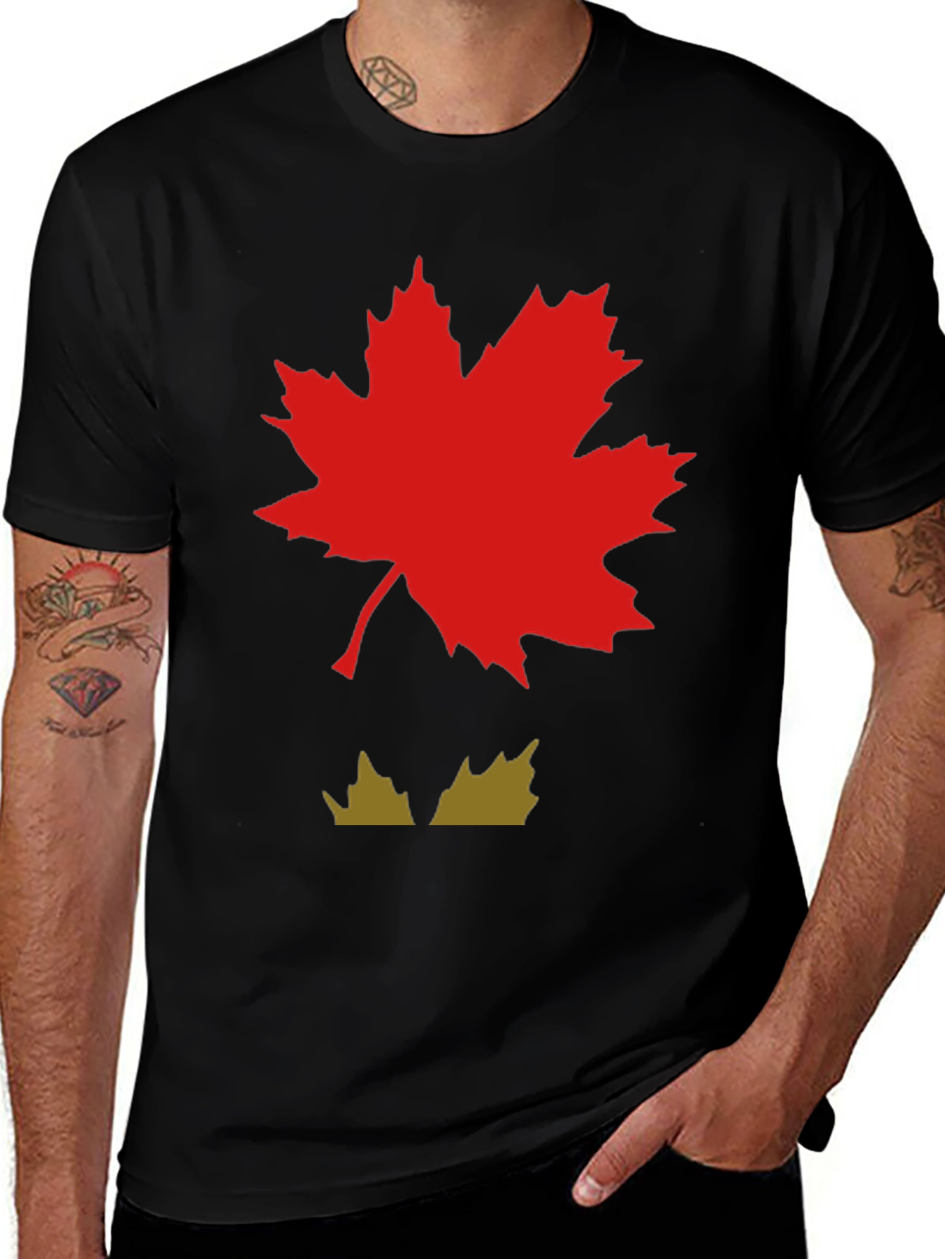 Maple Leaf Graphic T-Shirt