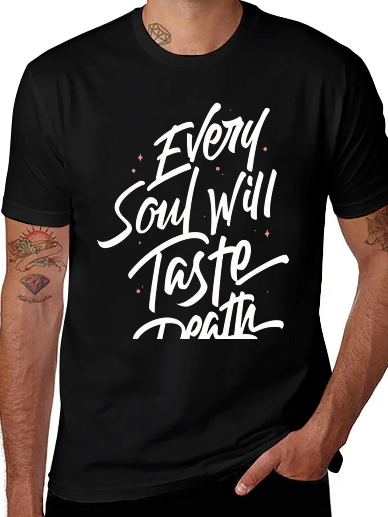 Variant 24 of Every Soul Will Taste Death Graphic Tee
