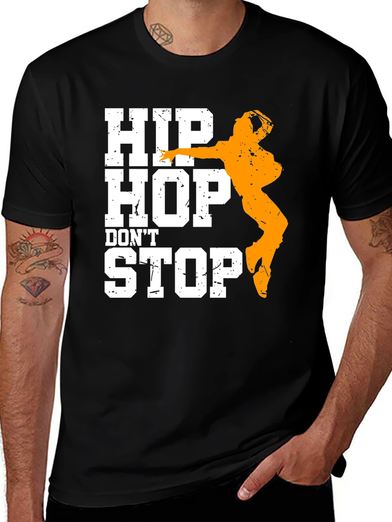 Variant 19 of Hip Hop Don't Stop Graphic Tee