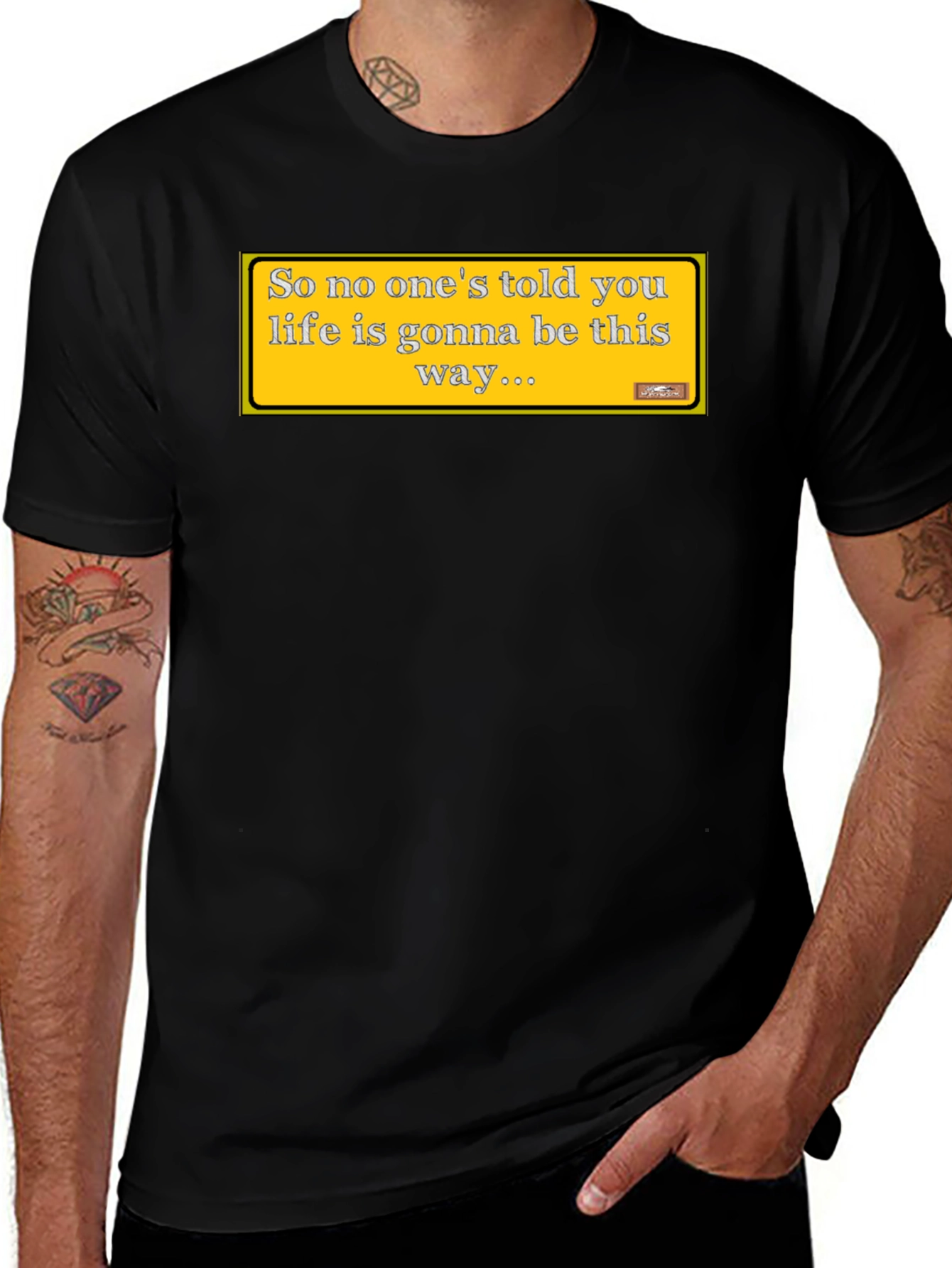 Friends Theme T-Shirt: Life's Gonna Be This Way Tee
