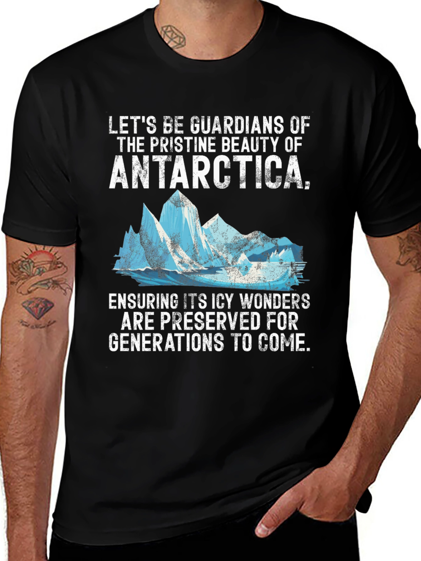 Variant 22 of Guardians of Antarctica Graphic Tee