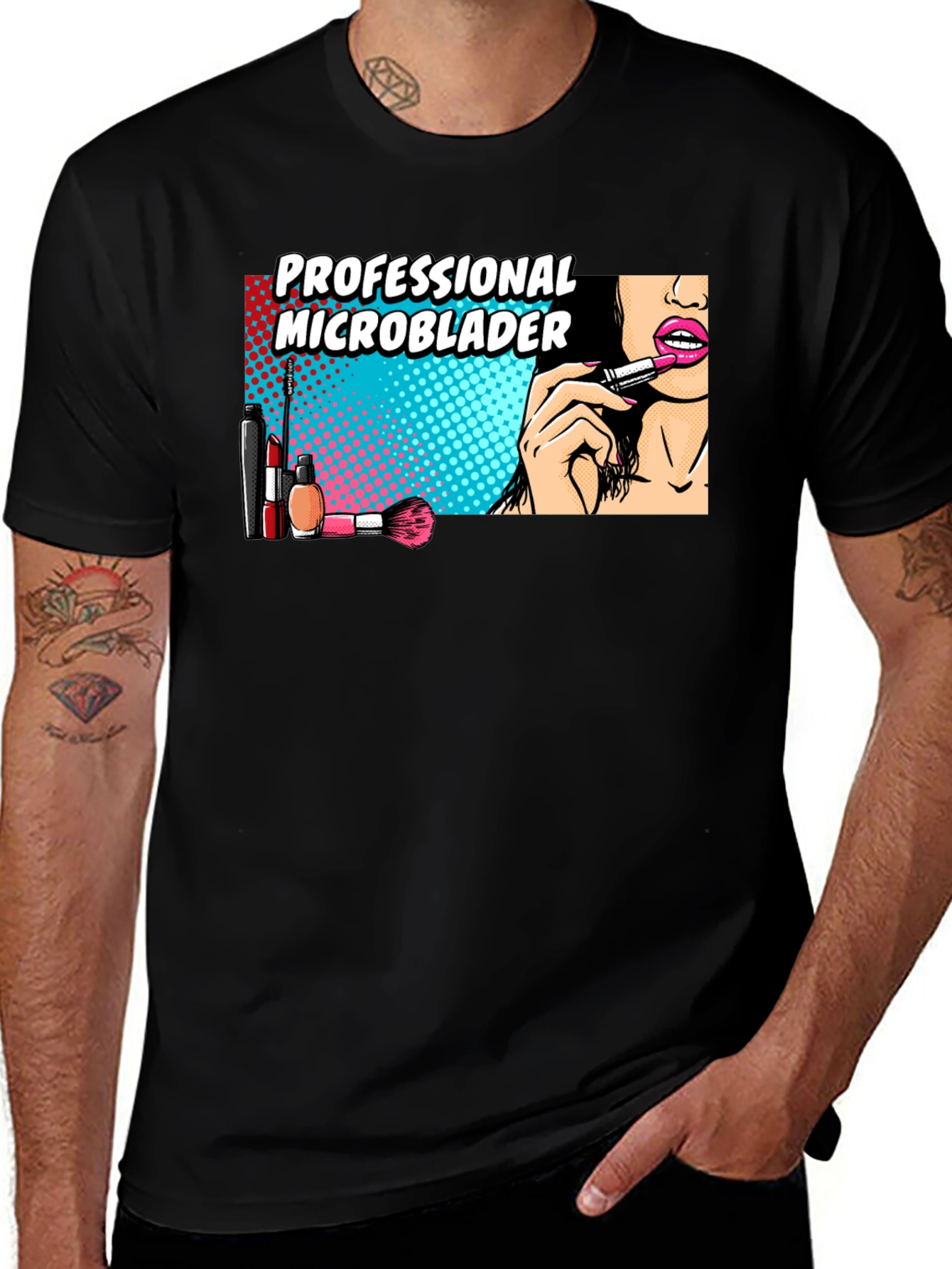 Variant 13 of Professional Microblader T-Shirt