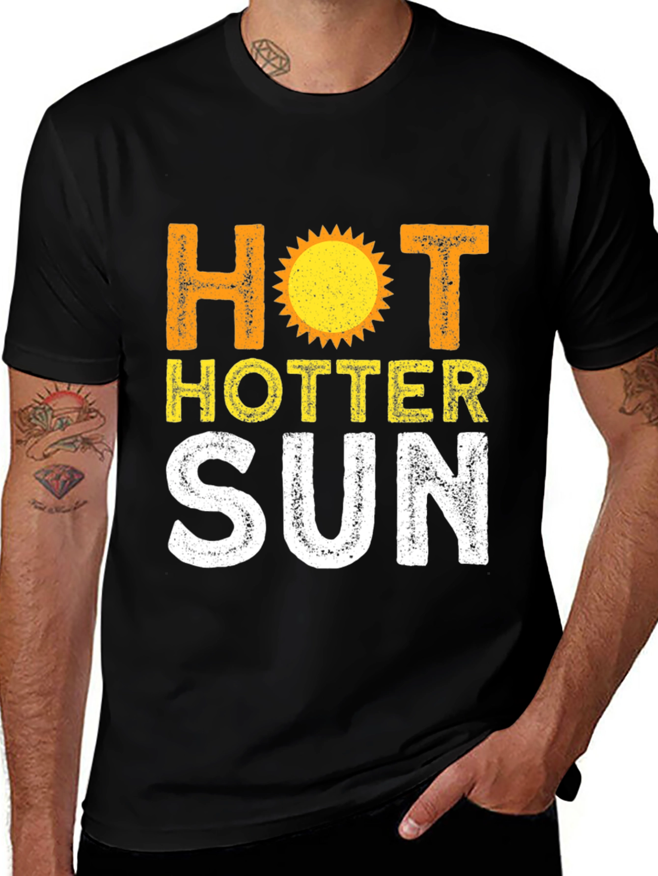 Hotter Sun T-Shirt -  Summer Vibes Tee