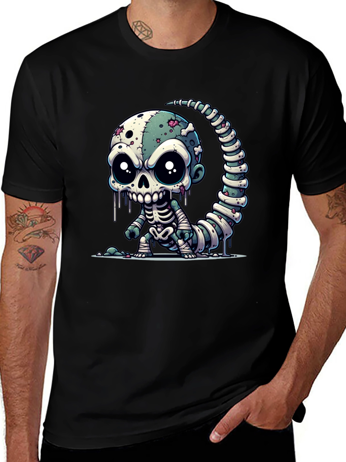 Variant 10 of Cartoon Zombie T-Shirt