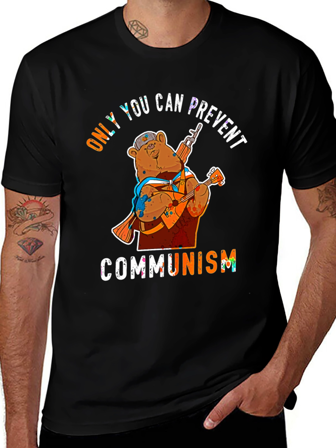Variant 18 of Only You Can Prevent Communism Graphic Tee