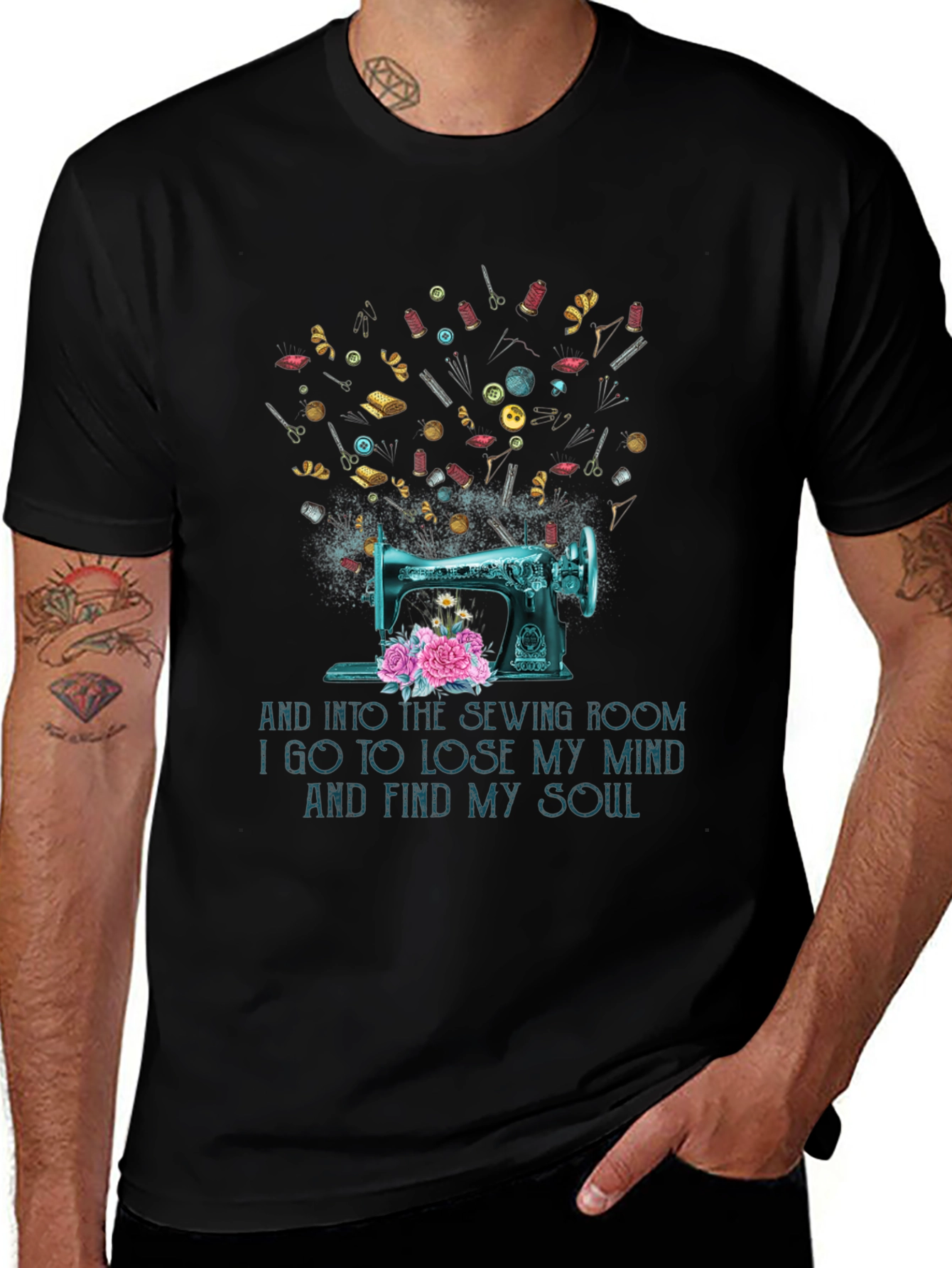 Variant 13 of Sewing Room Mind & Soul T-Shirt