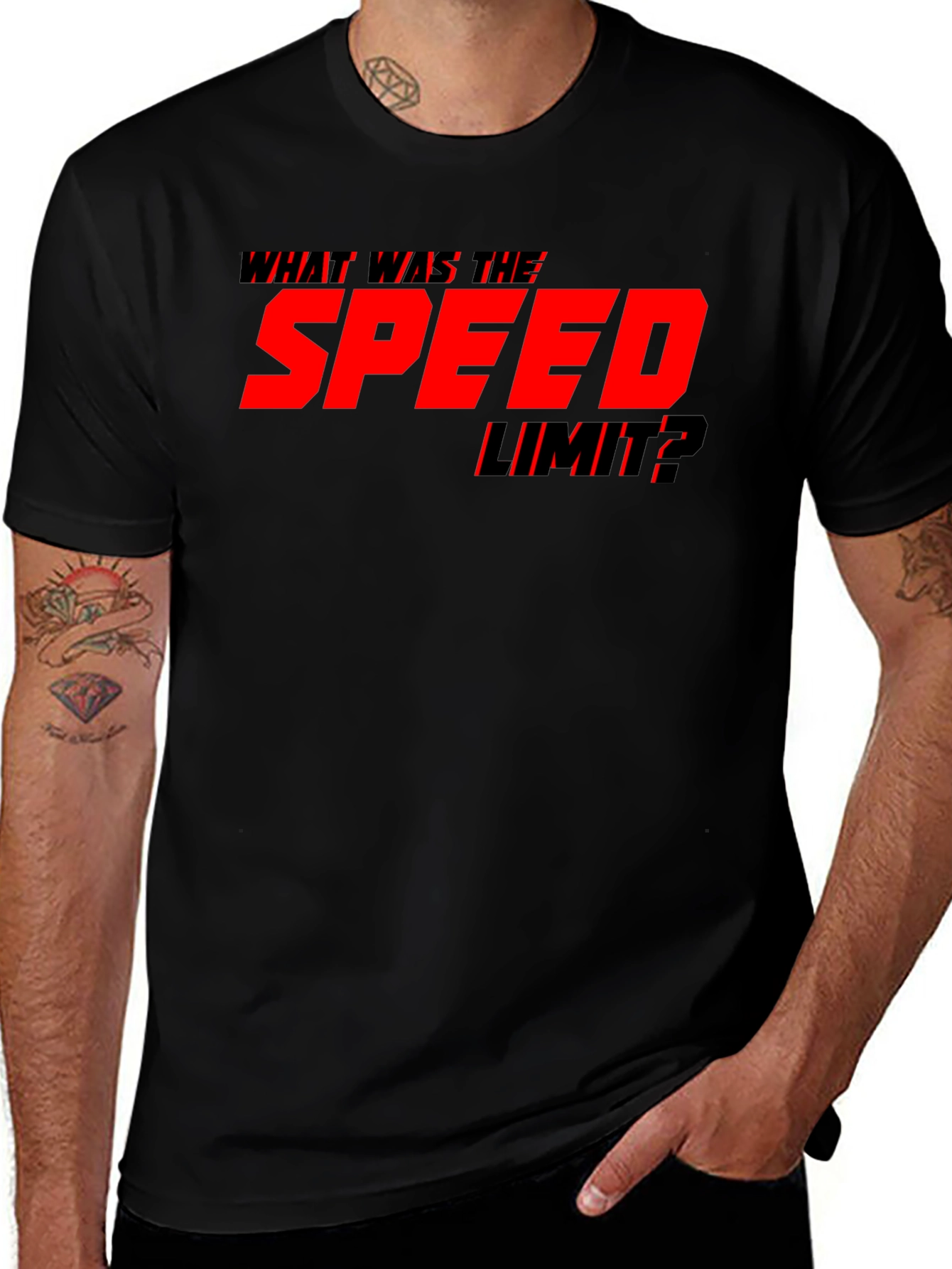 Variant 24 of What Was the Speed Limit? Graphic Tee