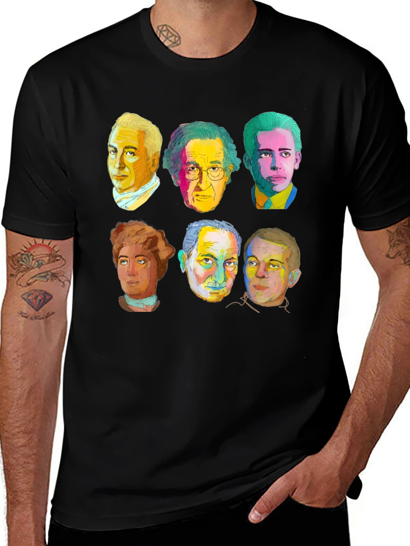 Variant 19 of Intellectual Icons Graphic Tee