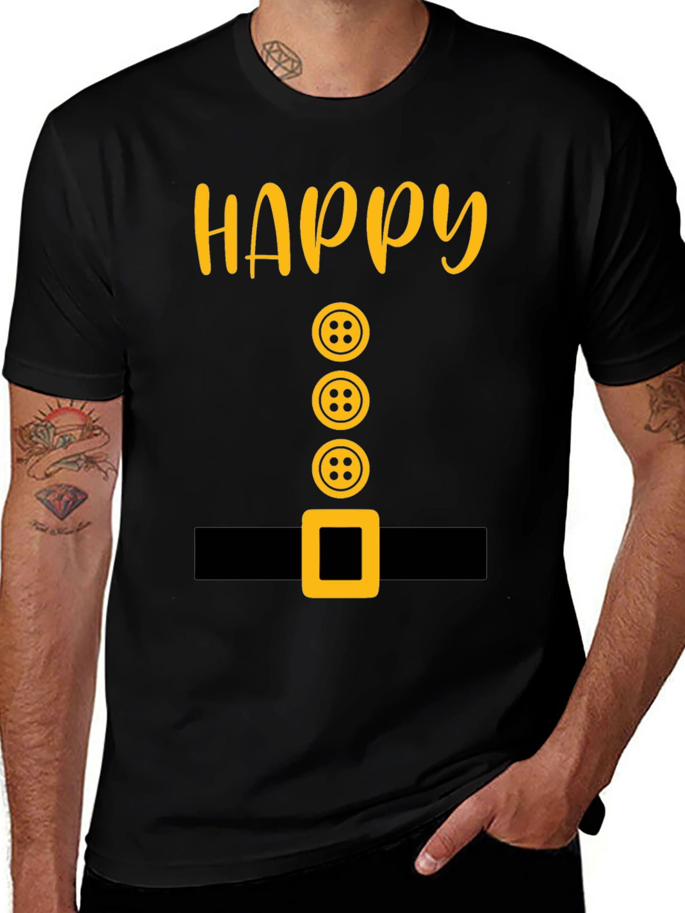Variant 17 of Happy Dwarf Costume T-Shirt