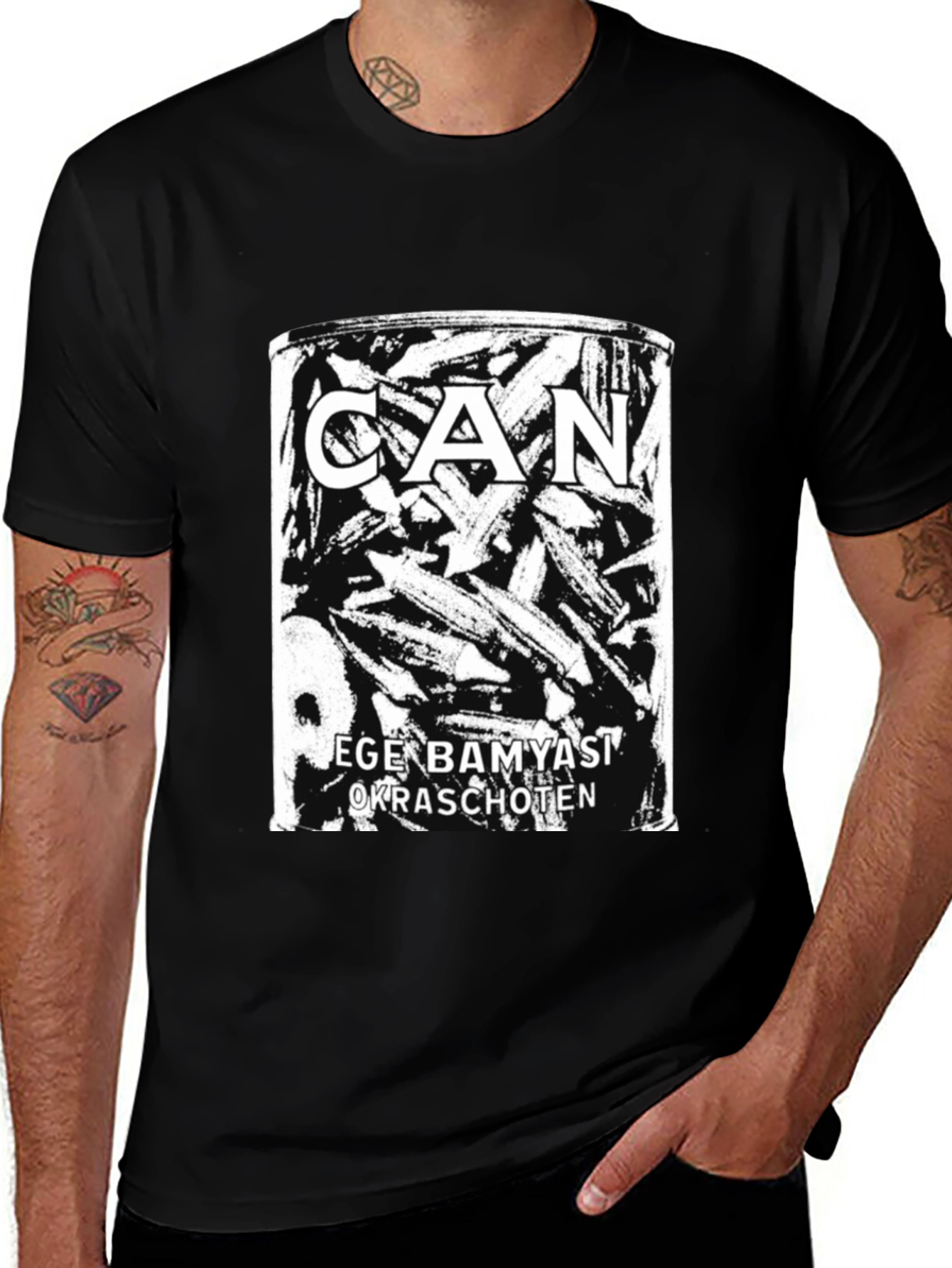 CAN Ege Bamyasi T-Shirt Black