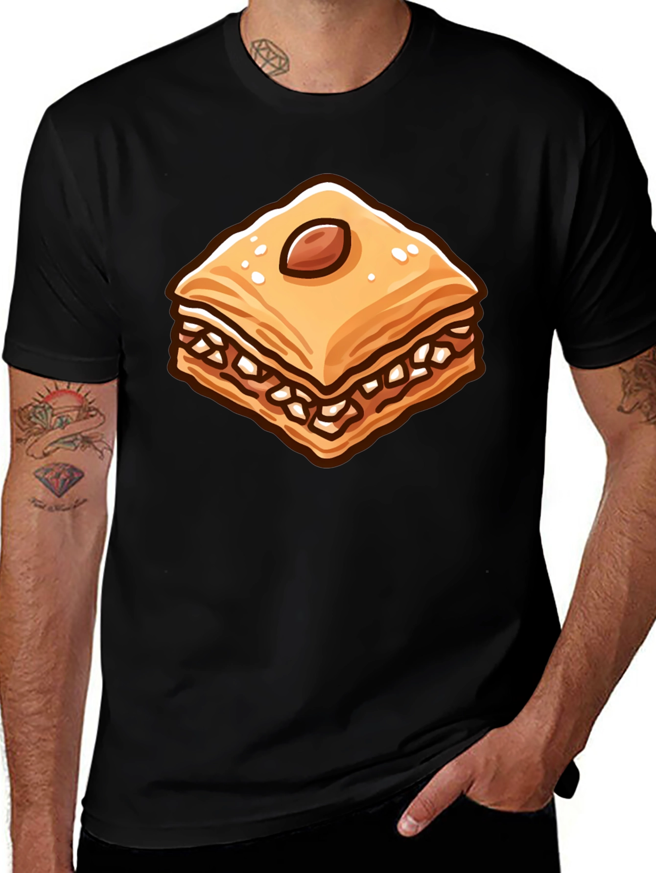 Baklava T-Shirt - Sweet Treat Graphic Tee