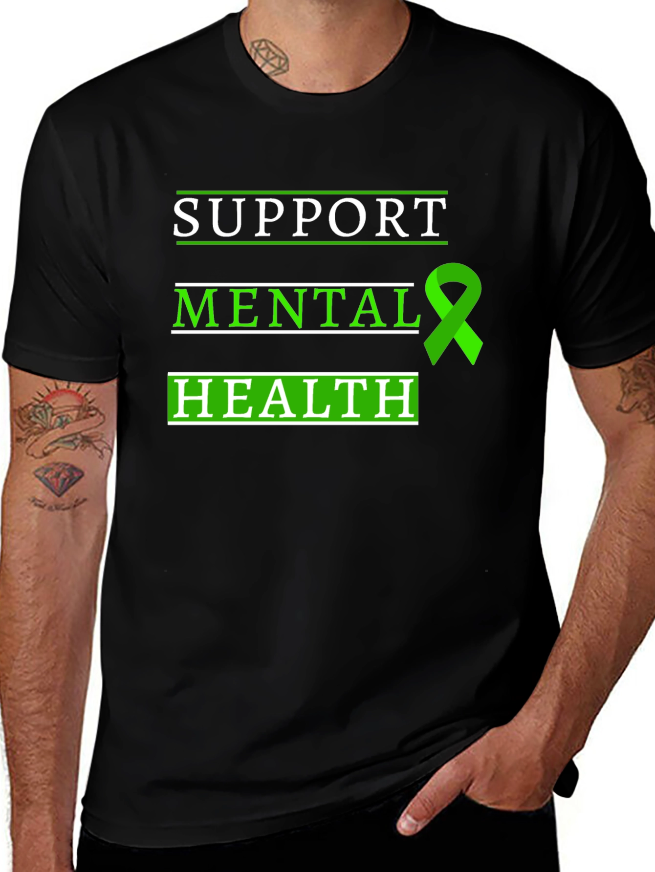 Variant 9 of Support Mental Health T-Shirt