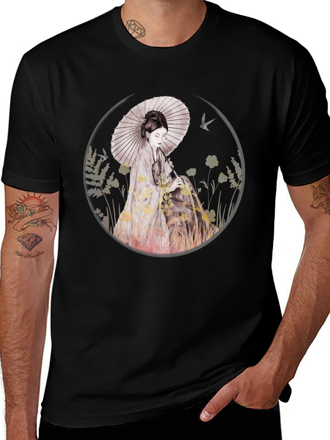 Variant 11 of Geisha Art T-Shirt