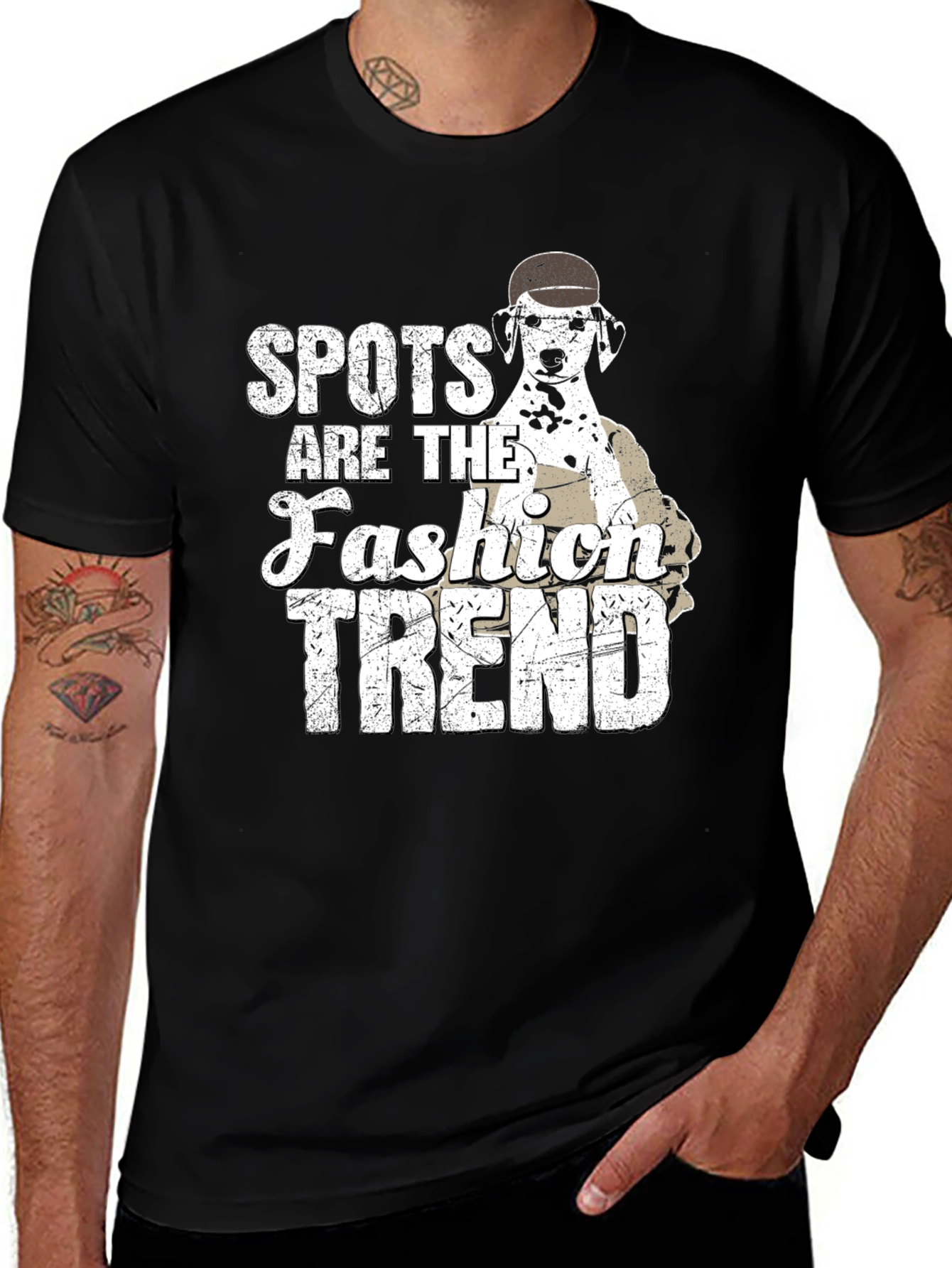 Variant 16 of Spots are the Fashion Trend Graphic T-Shirt