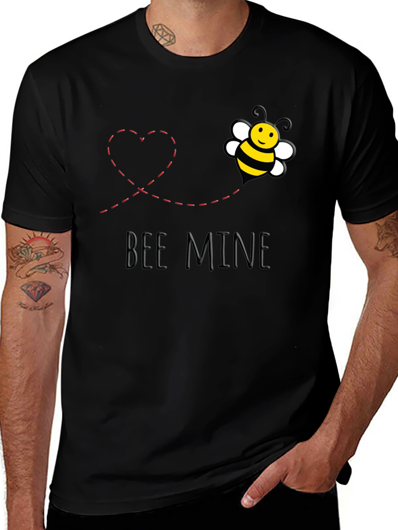 Bee Mine Graphic Tee - Valentine's Day