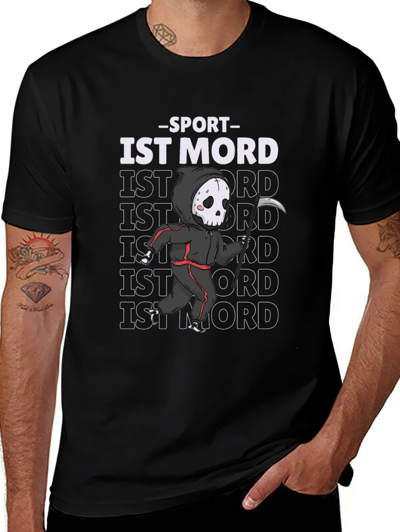 Variant 6 of Sport Ist Mord Graphic T-Shirt