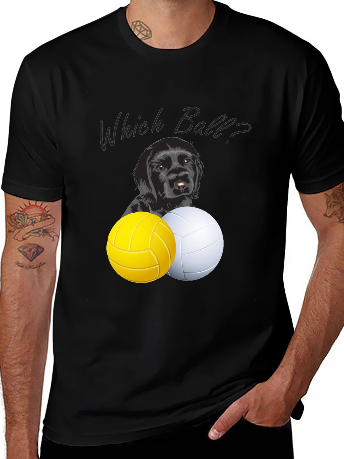Variant 12 of Which Ball Dog Graphic Tee