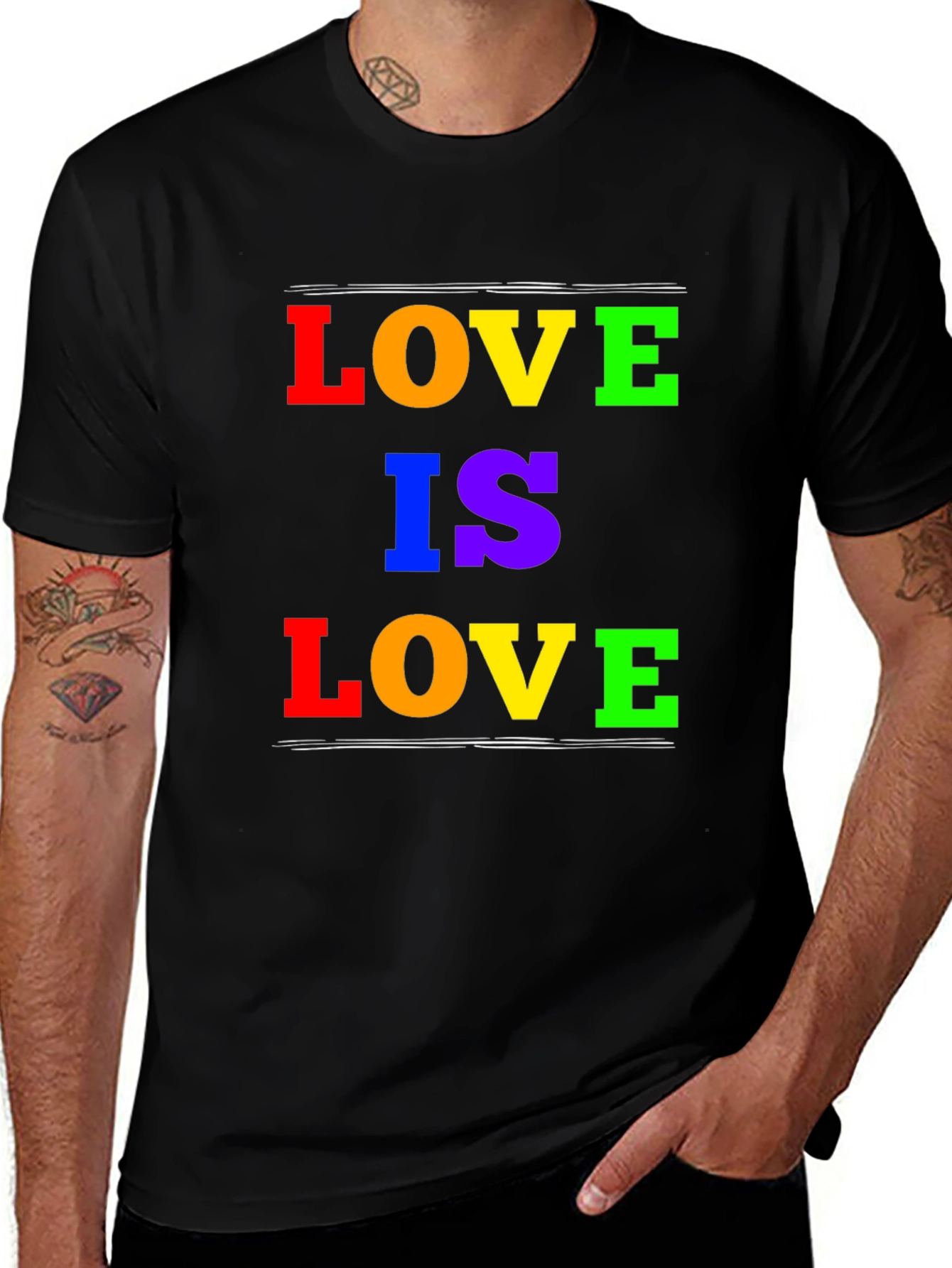Love is Love Rainbow Pride T-Shirt