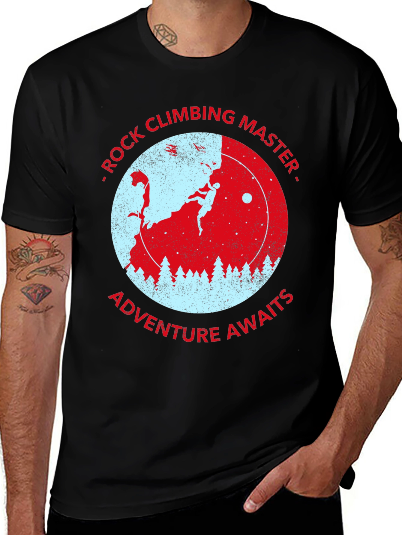Variant 15 of Rock Climbing Master Adventure T-Shirt