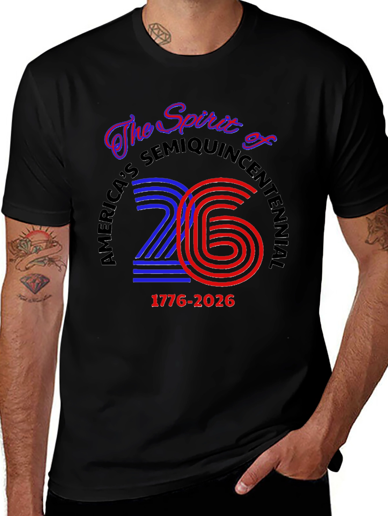 America's 250th Semiquincentennial T-Shirt