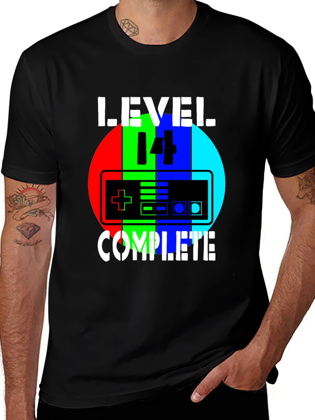 Variant 6 of Level 14 Complete Gamer T-Shirt
