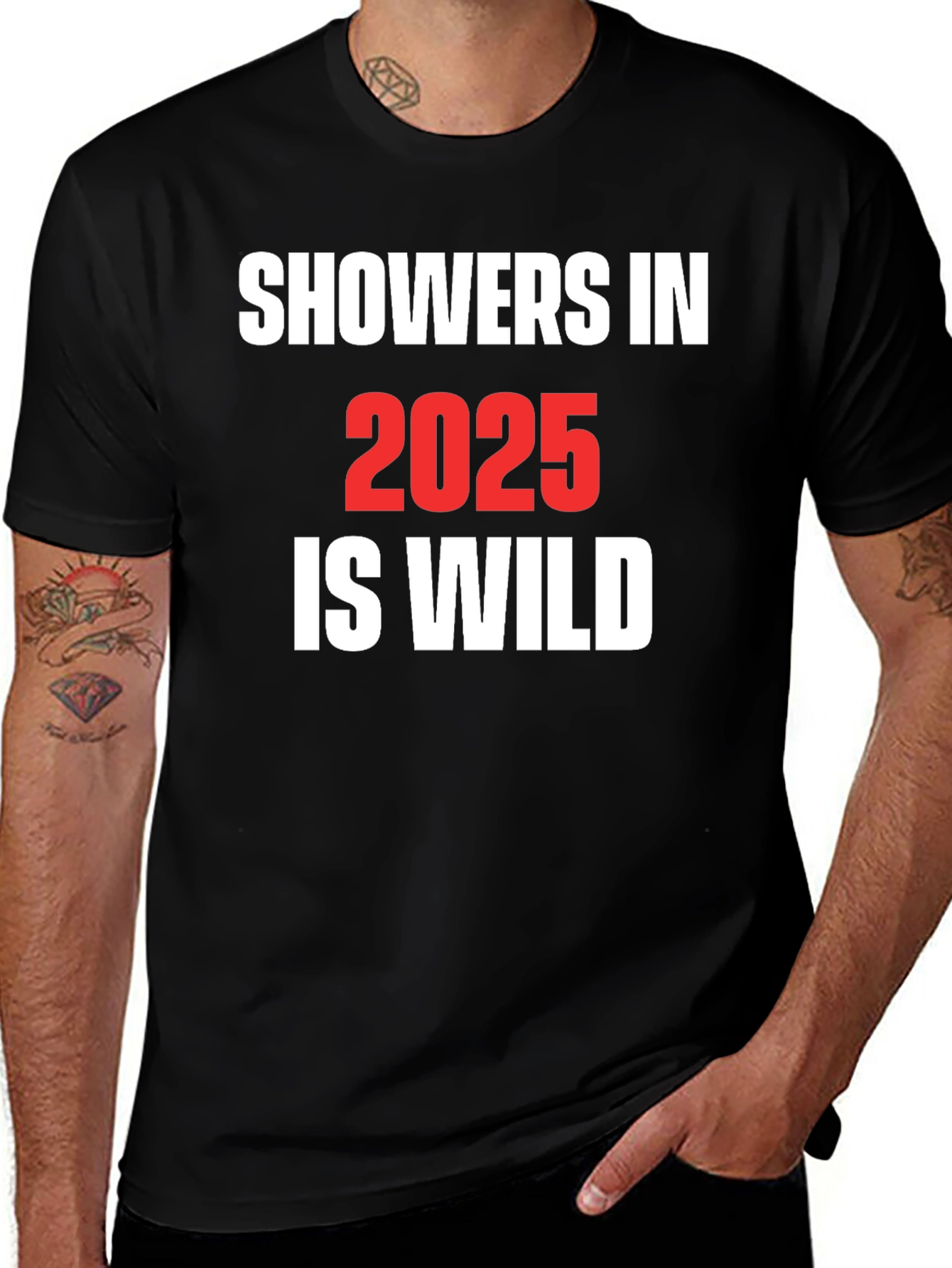 Variant 25 of Showers in 2025 Is Wild T-Shirt