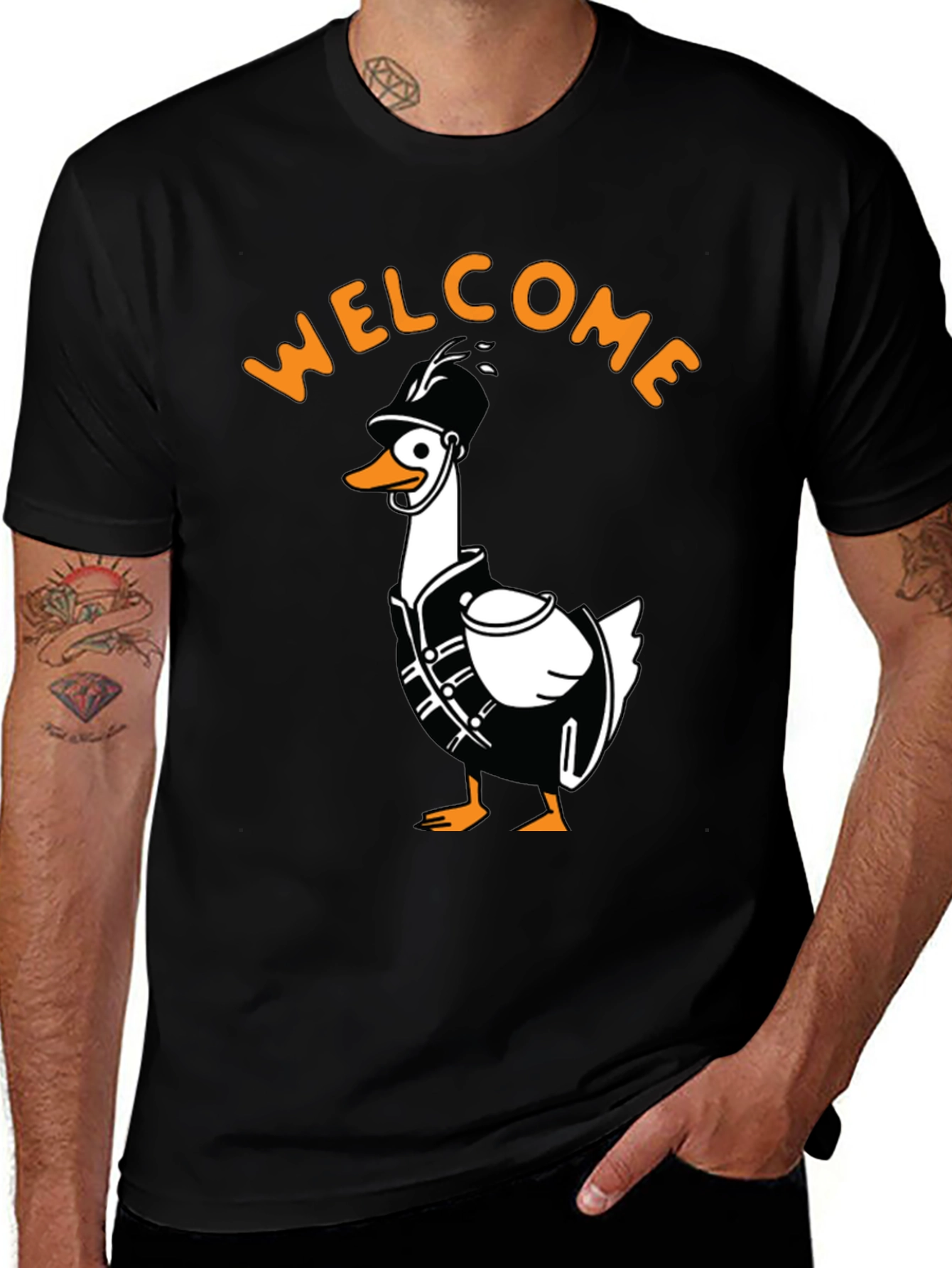 Variant 21 of Welcome Duck Band T-Shirt