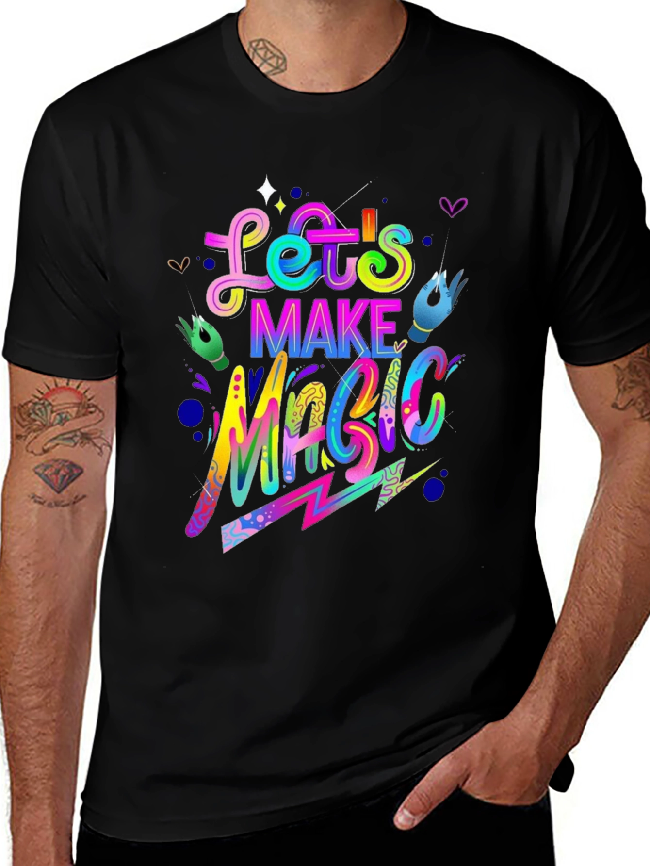 Variant 16 of Let's Make Magic Graphic Tee