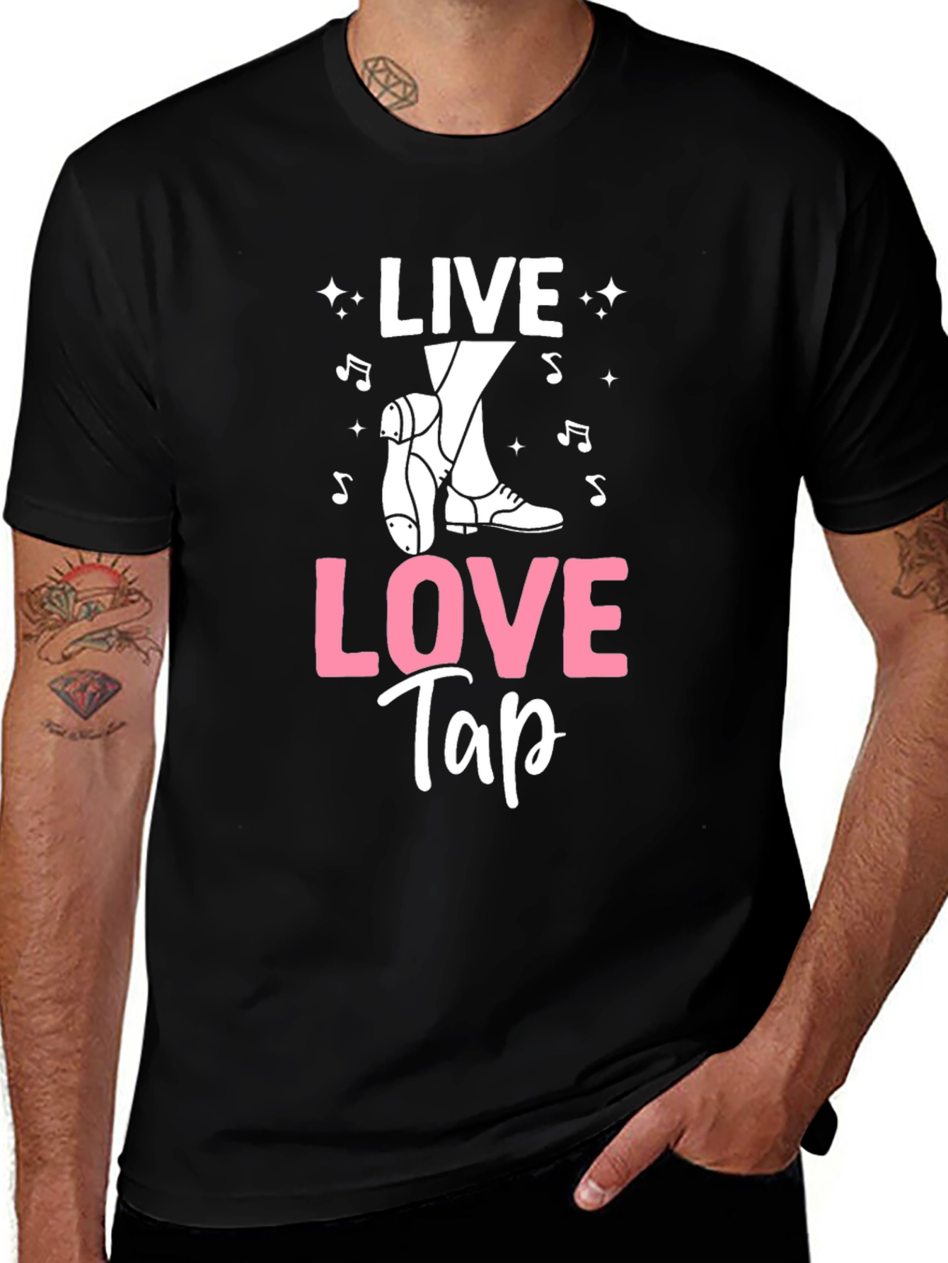Variant 15 of Live Love Tap Dance T-Shirt