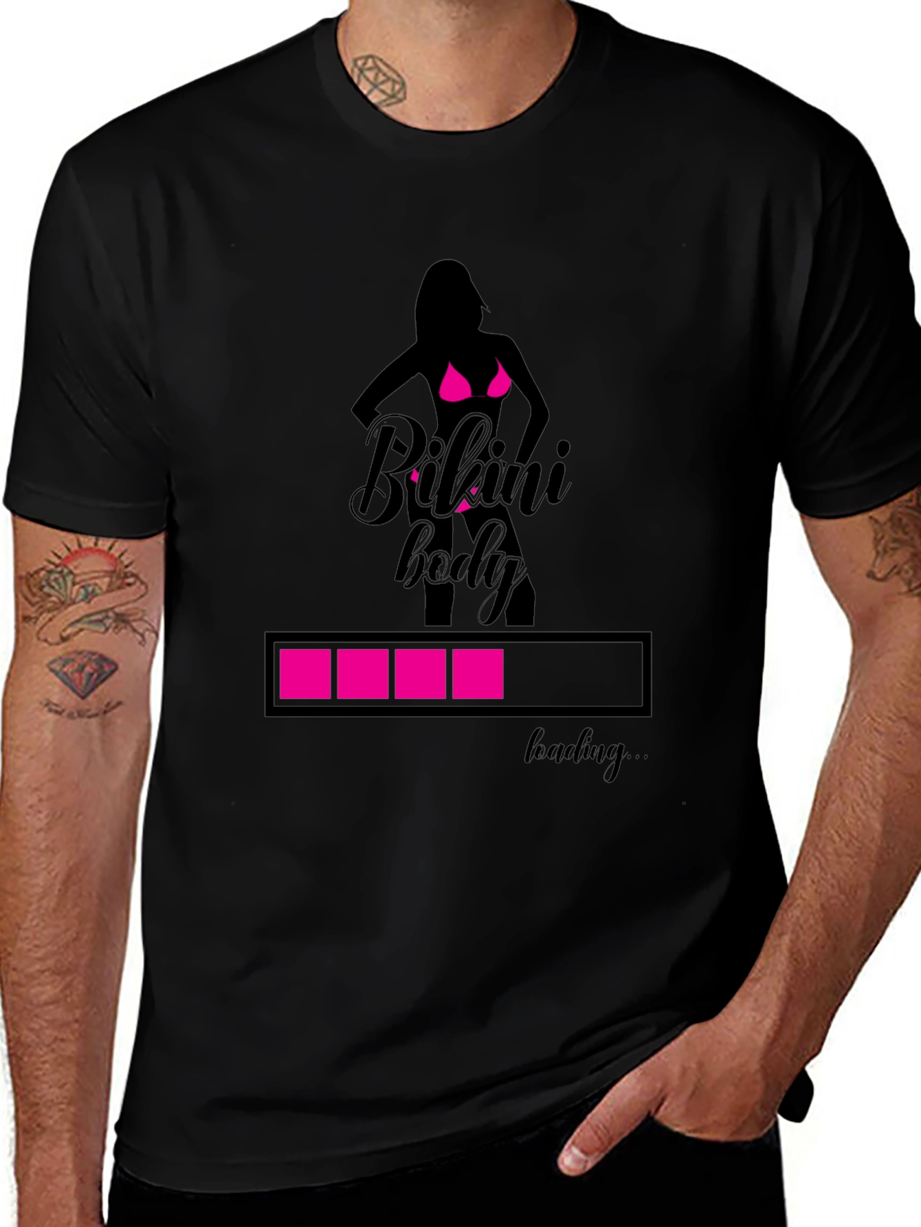 Variant 5 of Bikini Body Loading T-Shirt