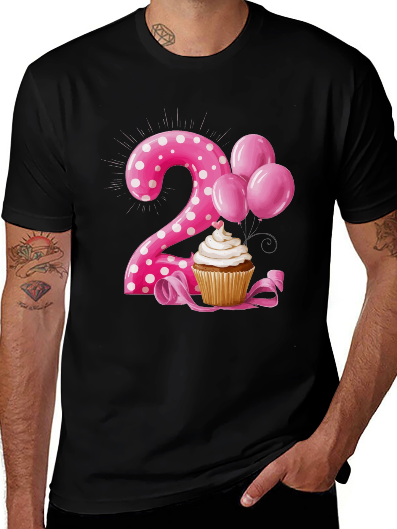 Variant 15 of Birthday Girl Two T-Shirt | 2nd Birthday