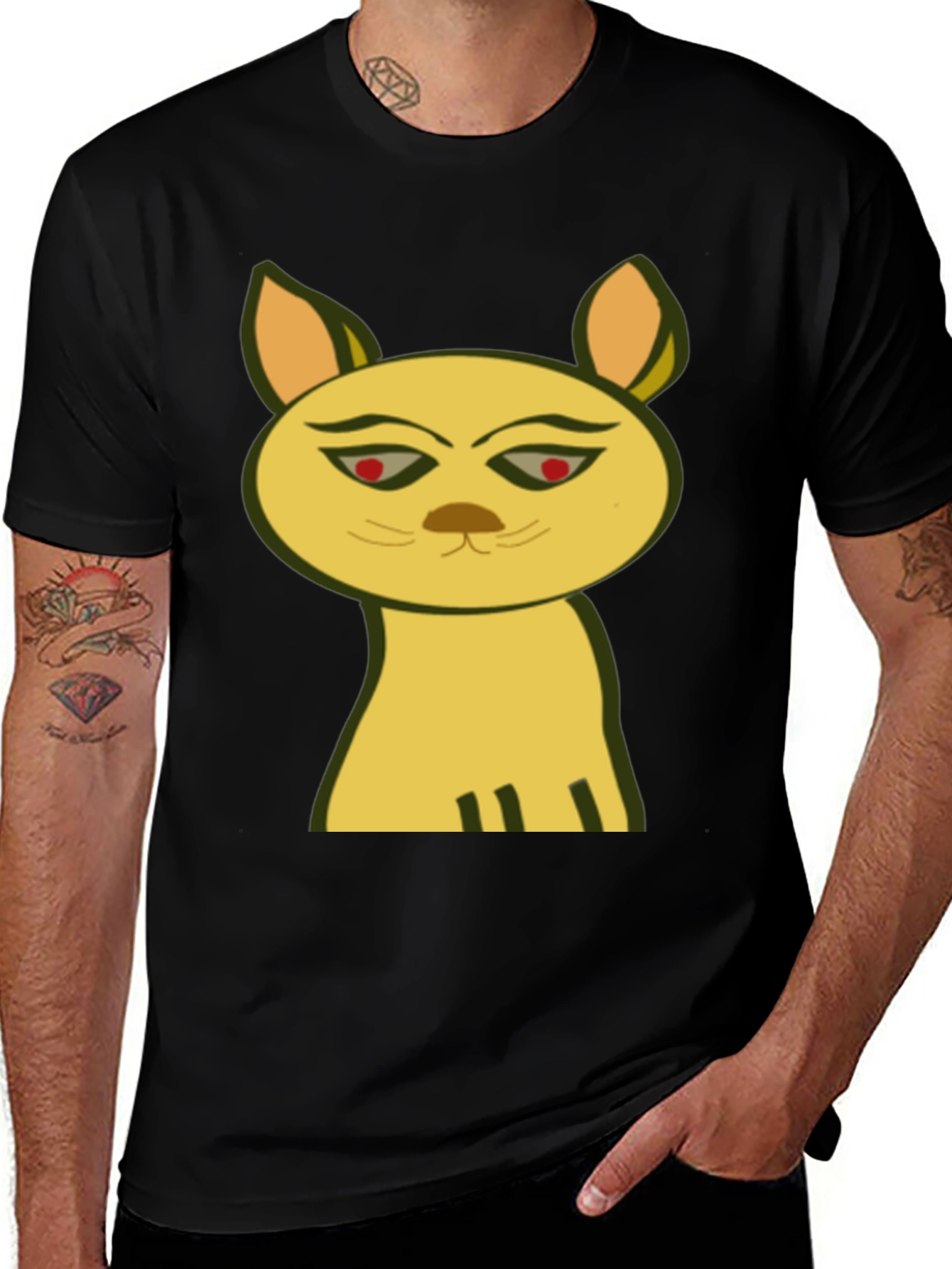 Variant 29 of Cat Graphic T-Shirt