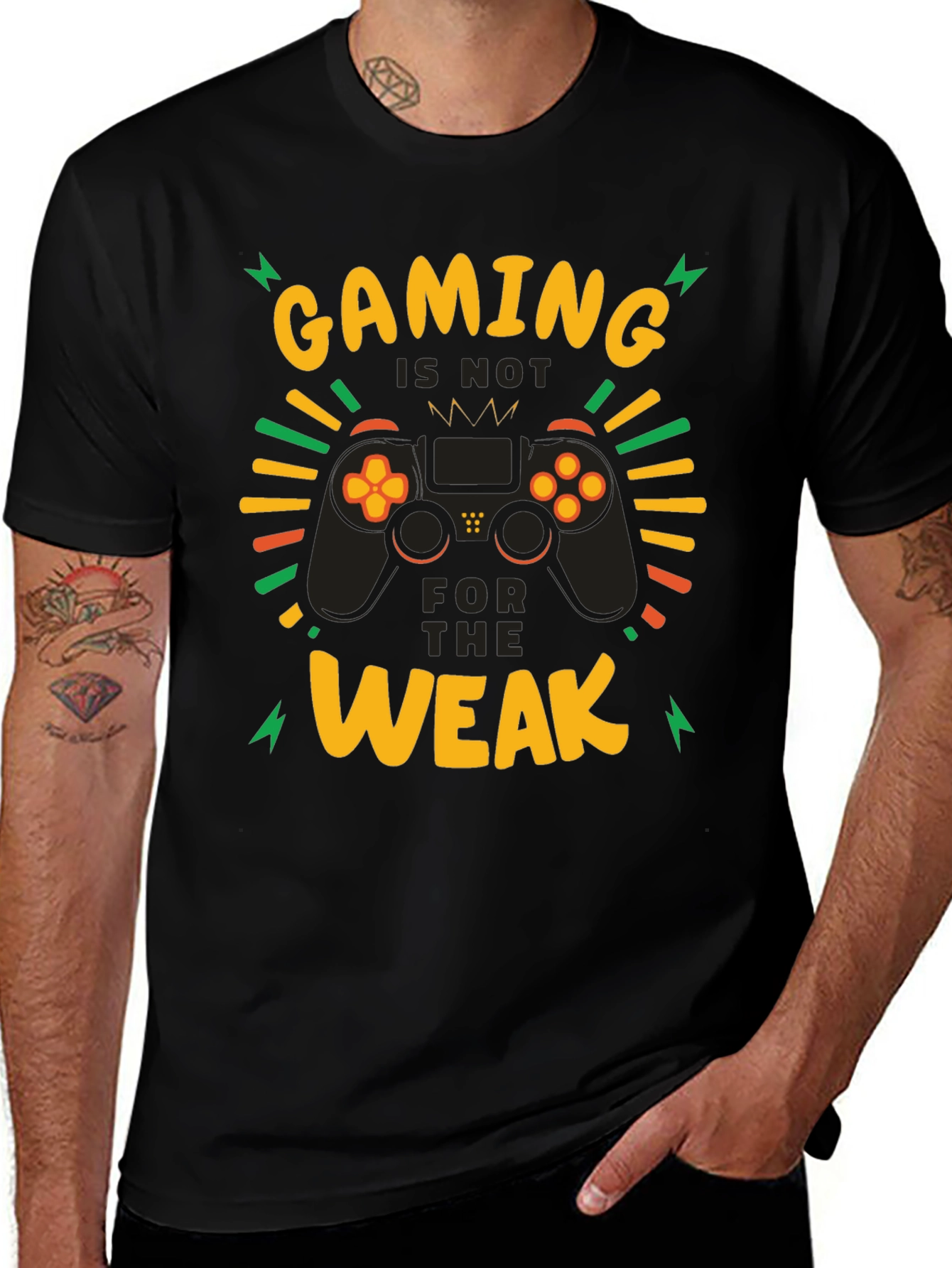 Variant 28 of Gaming is Not for the Weak T-Shirt