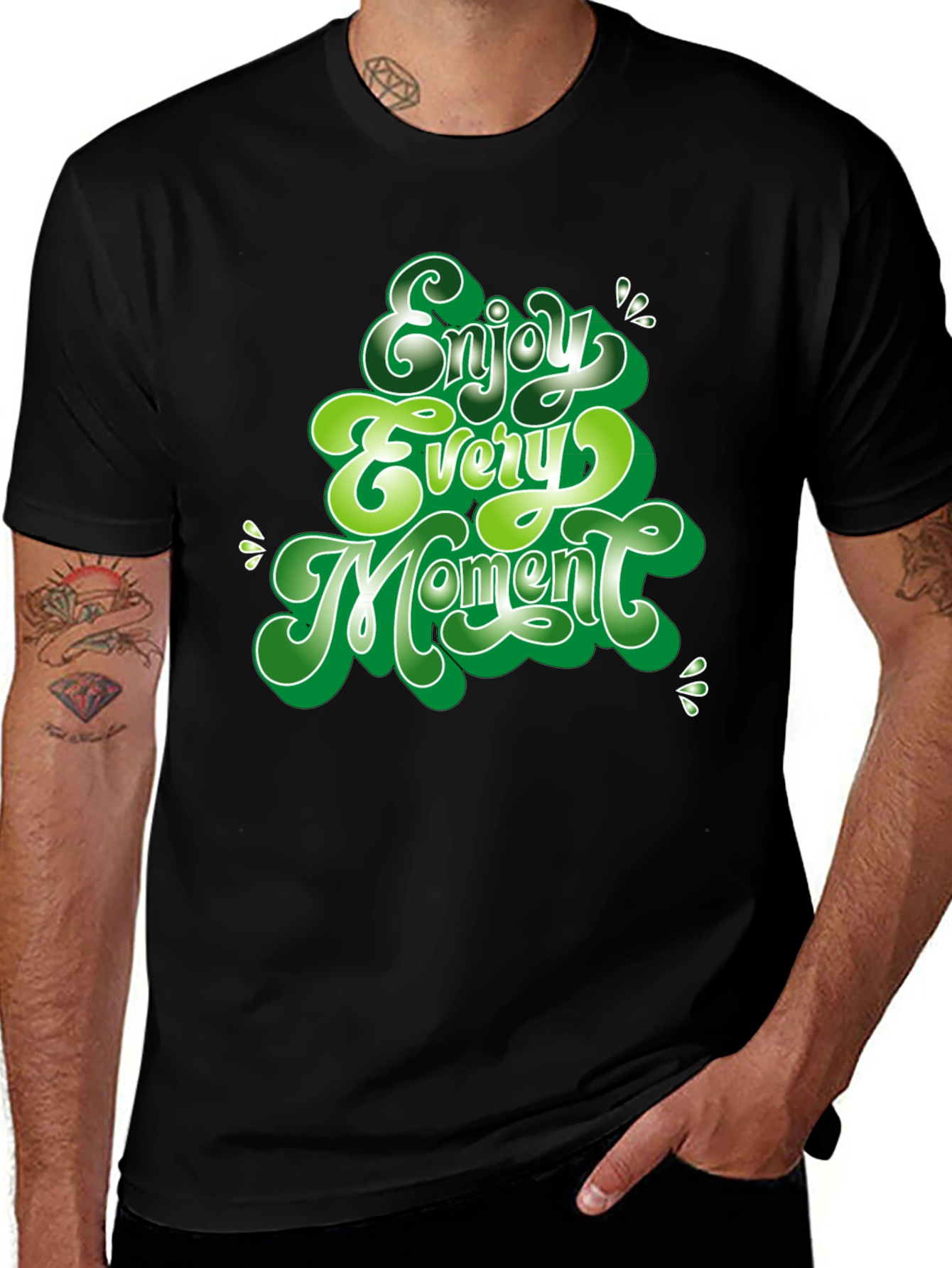 Variant 10 of Enjoy Every Moment Graphic T-Shirt