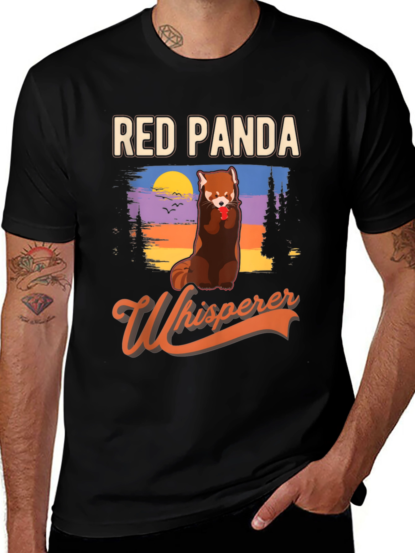 Variant 18 of Red Panda Whisperer Graphic T-Shirt - Unisex