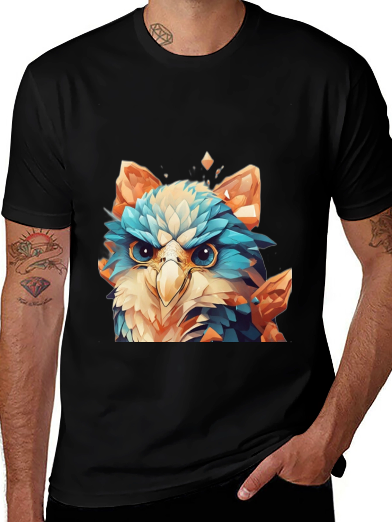 Geometric Owl T-Shirt