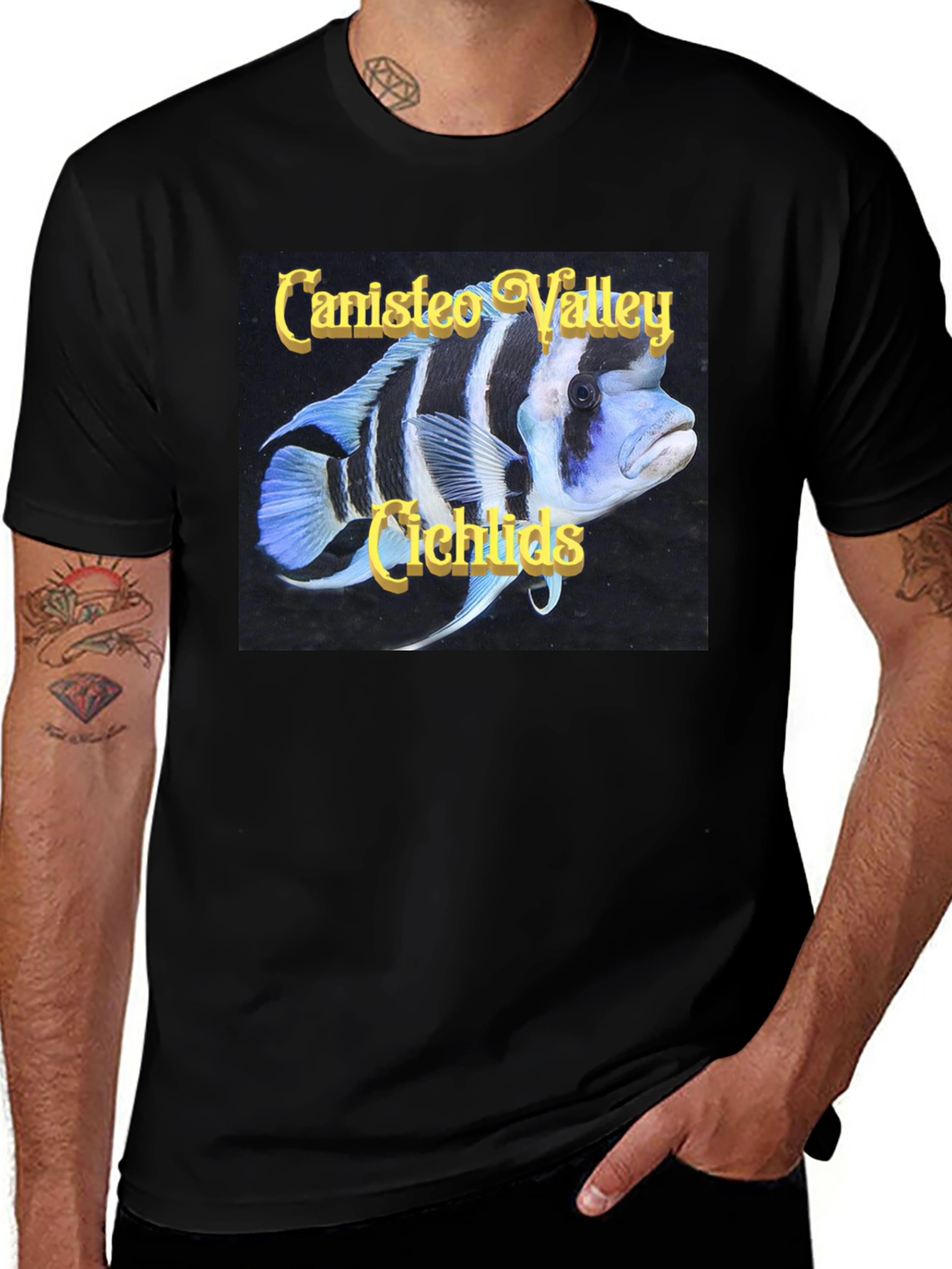 Variant 24 of Canisteo Valley Cichlids Graphic T-Shirt