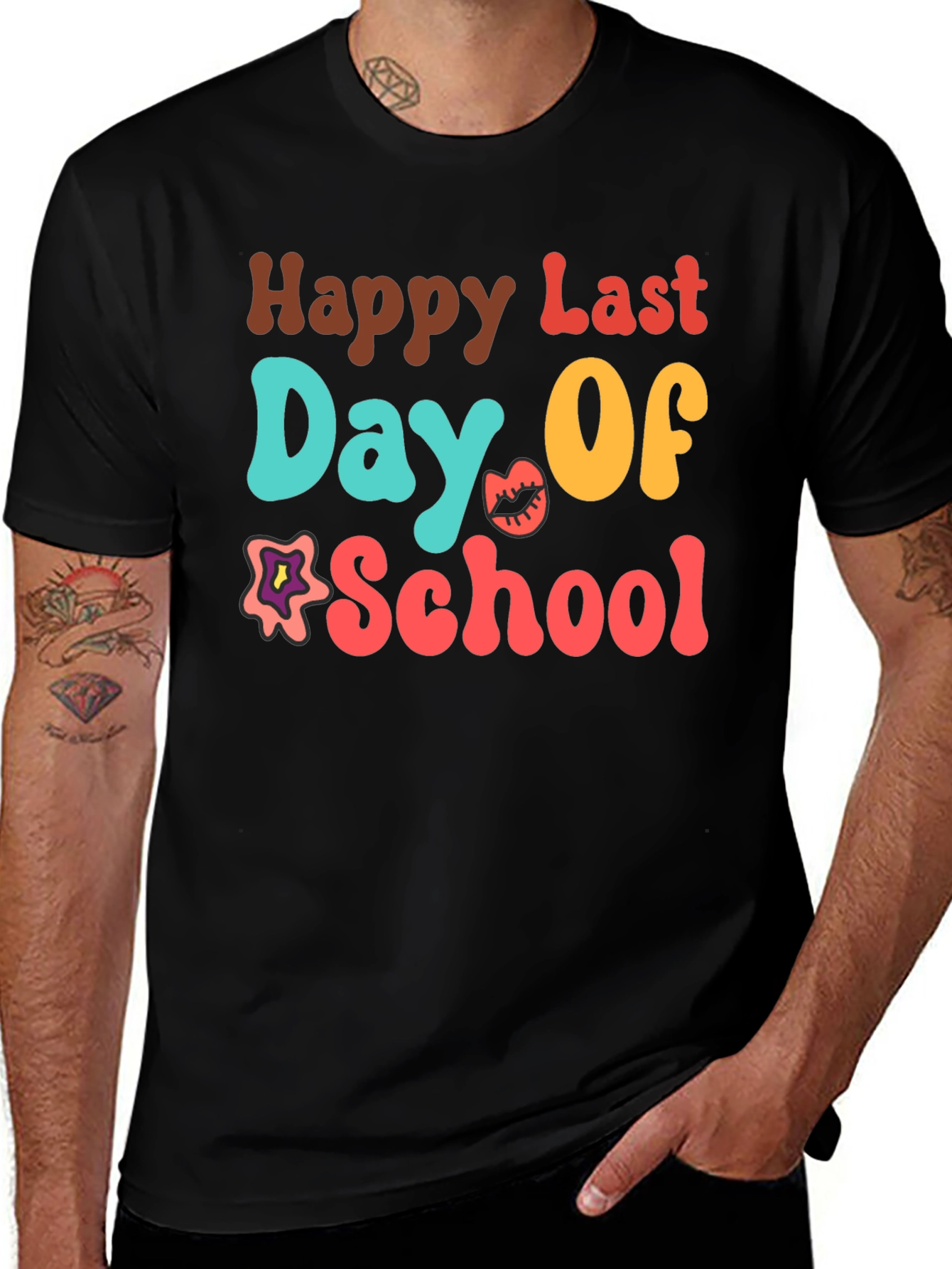 Variant 12 of Happy Last Day of School Retro T-Shirt