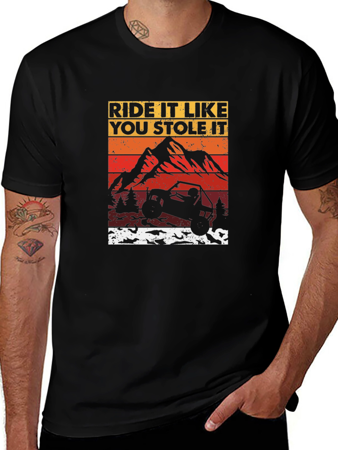 Variant 14 of Ride It Like You Stole It Graphic Tee