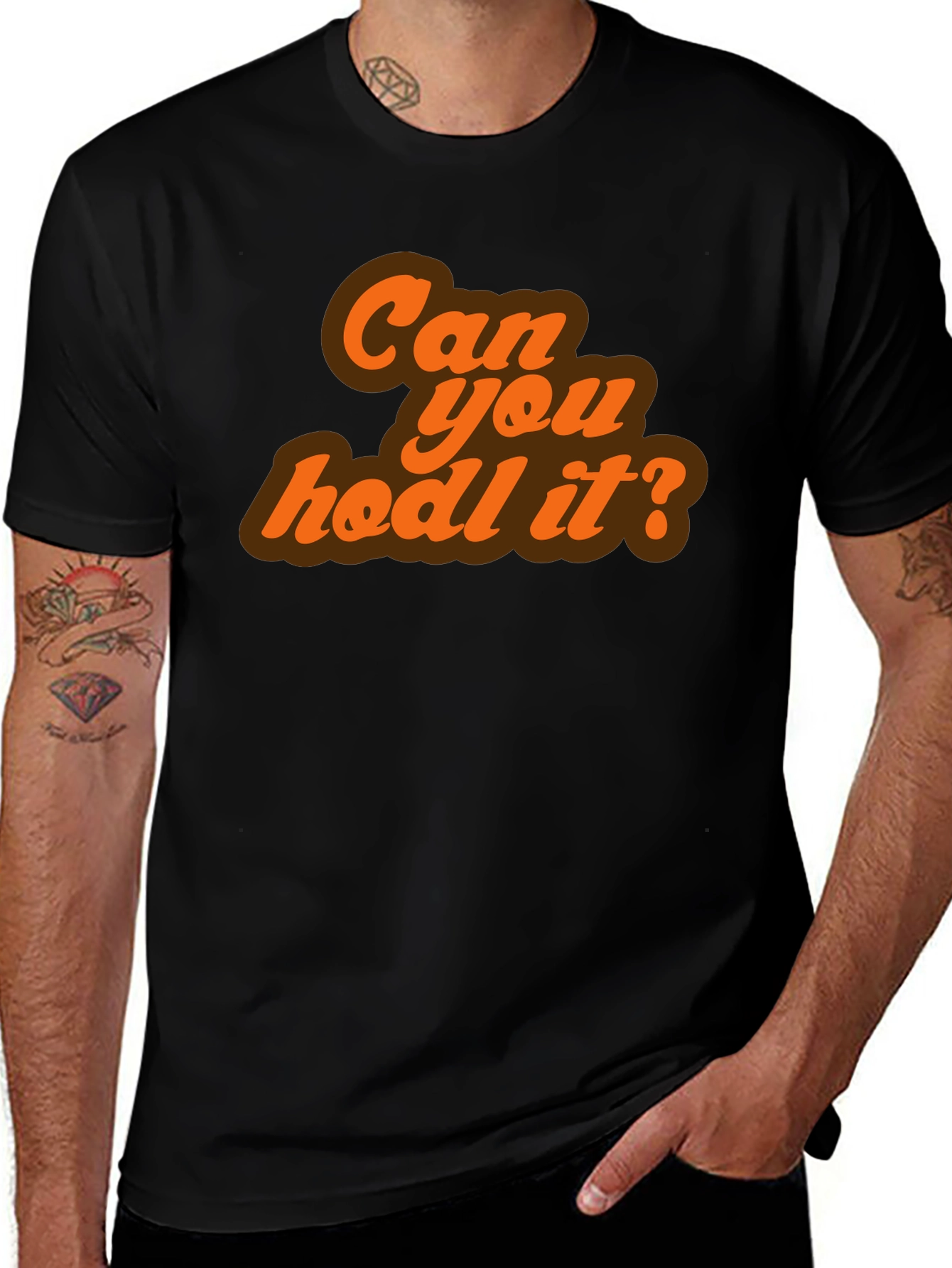 Variant 24 of Can You Hodl It T-Shirt - Crypto Humor Tee