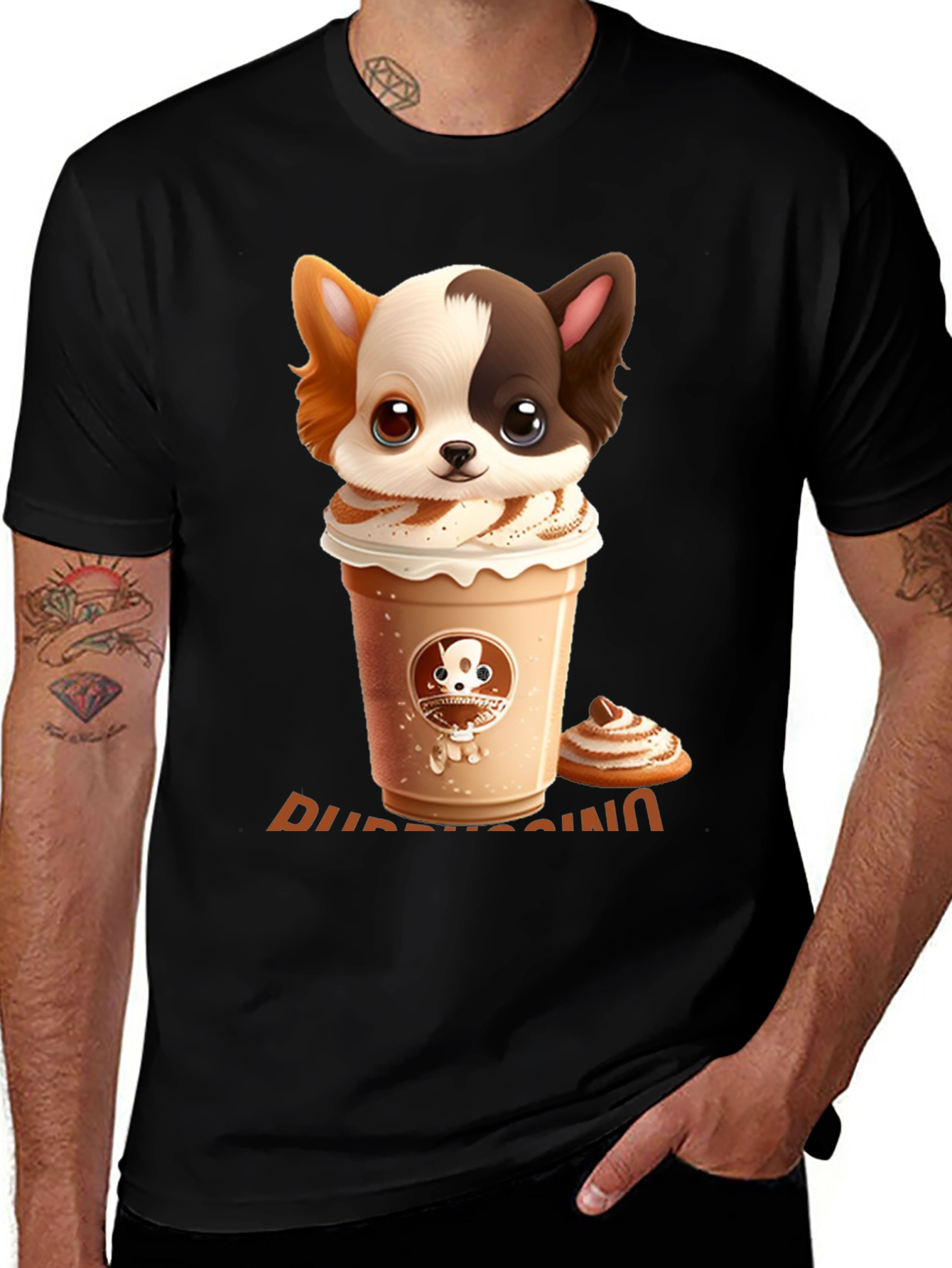 Puppuccino Dog Lover T-Shirt